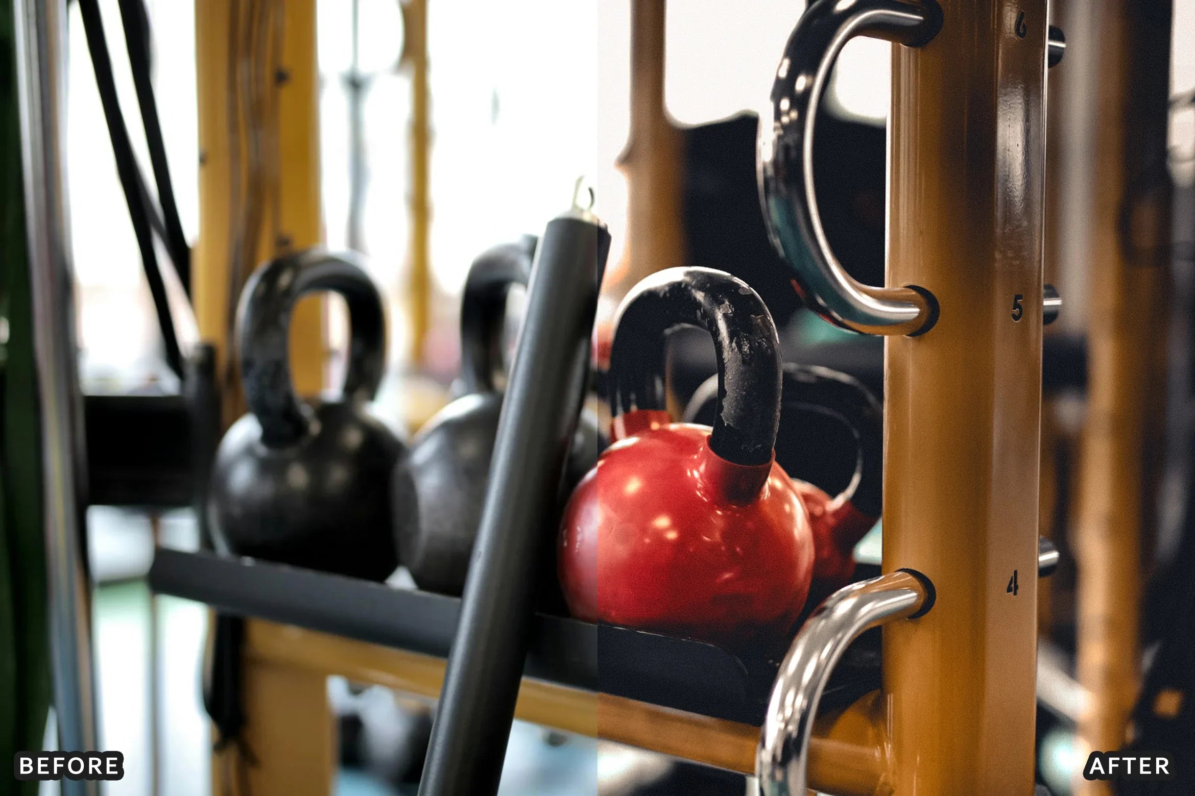 AI-Optimized Dark Black Gym Lightroom Presets - Lightroom Presets - by AAA Presets