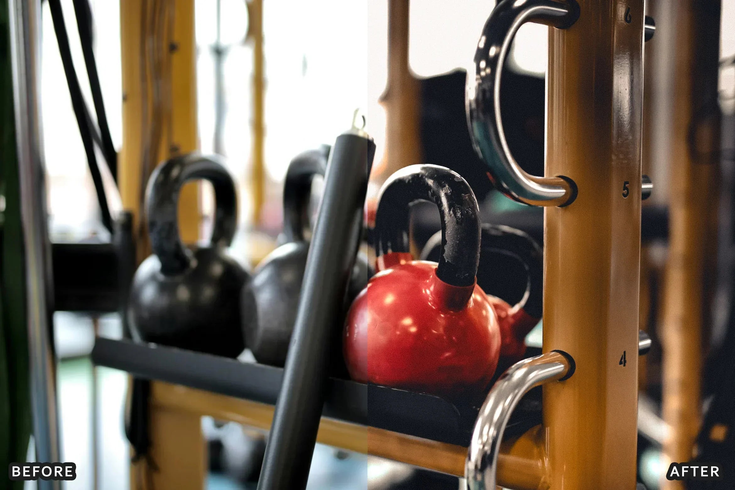 AI-Optimized Dark Black Gym Lightroom Presets - Lightroom Presets - by AAA Presets