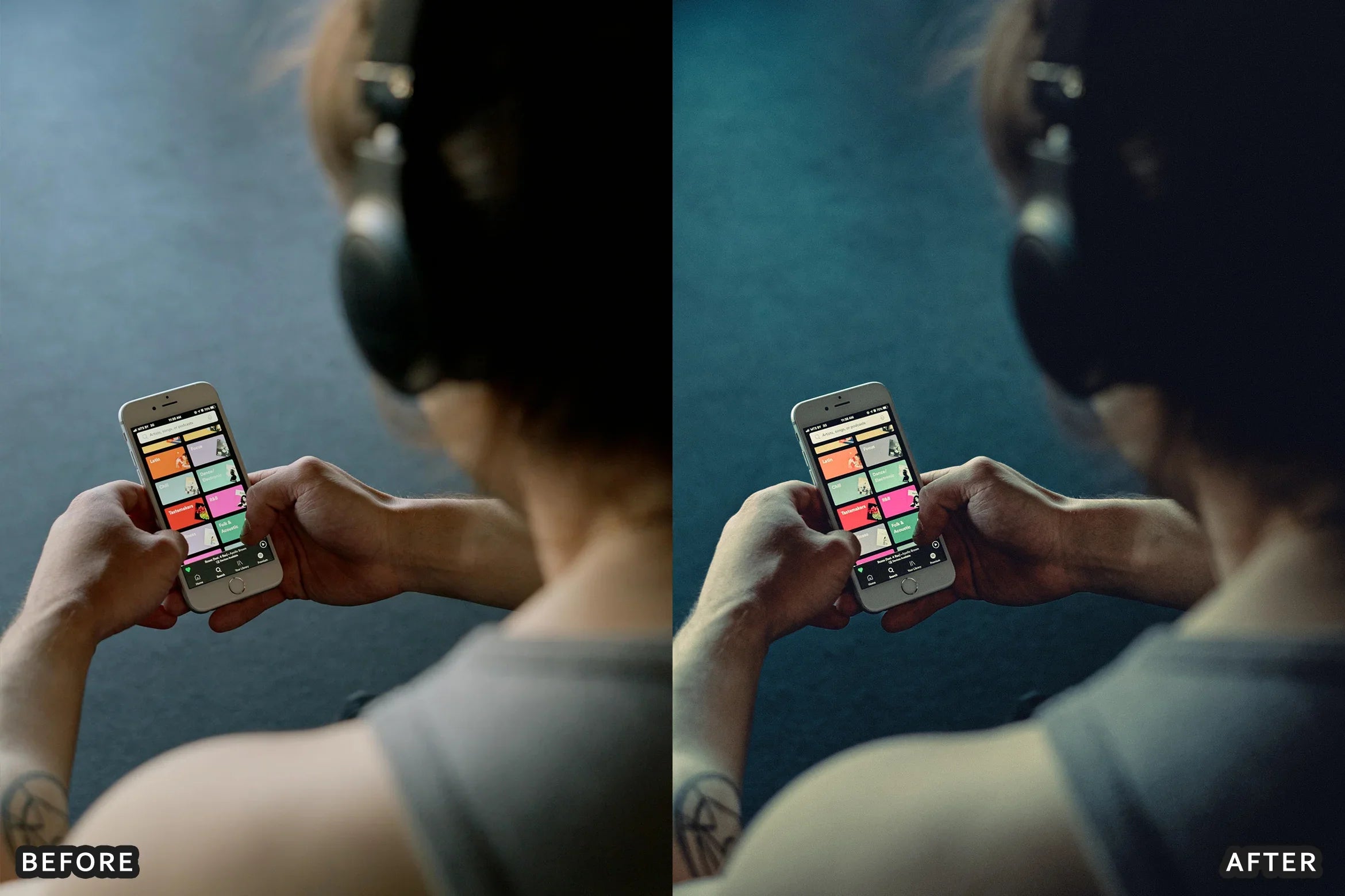 AI-Optimized Dark Black Gym Lightroom Presets - Lightroom Presets - by AAA Presets