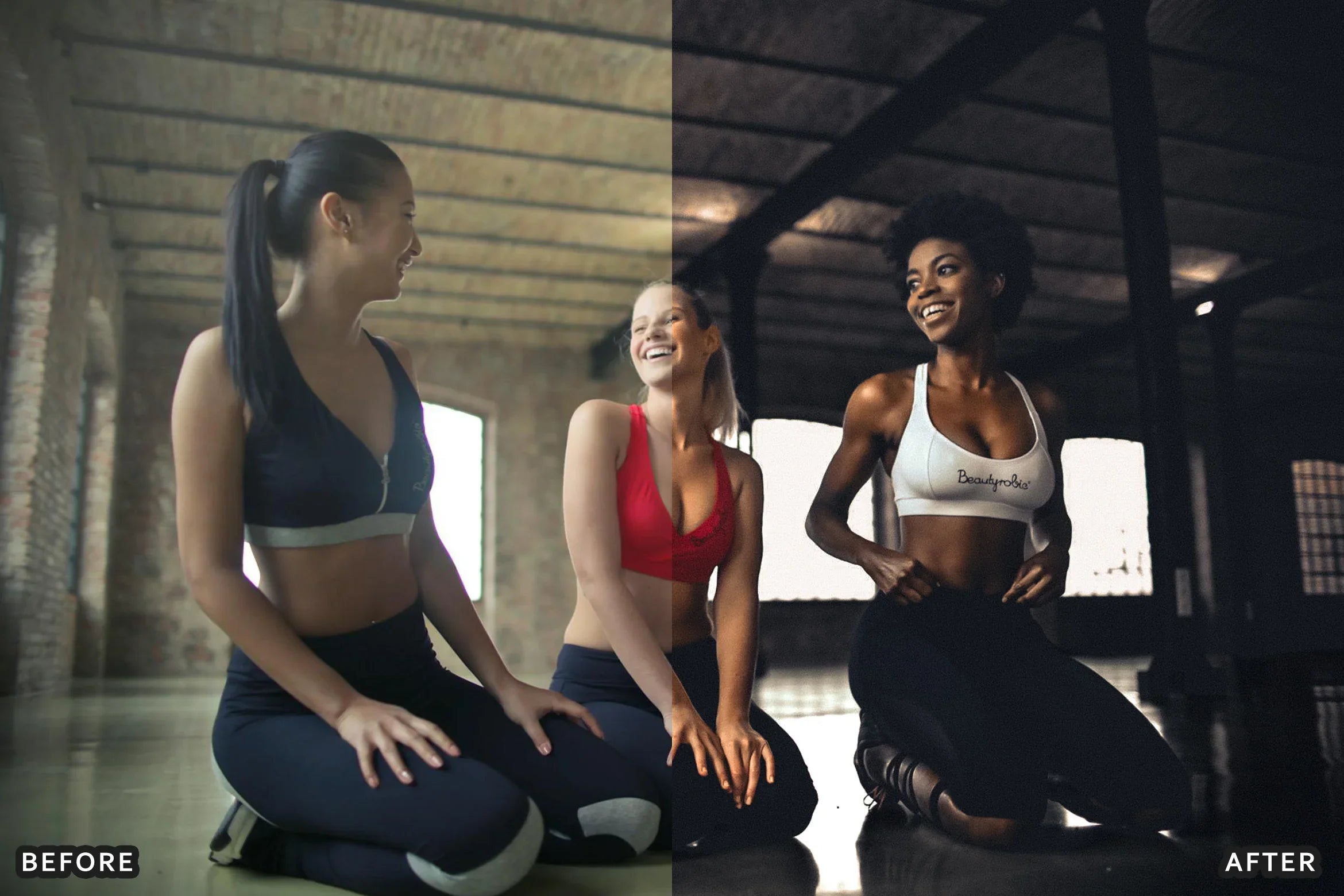 AI-Optimized Dark Black Gym Lightroom Presets - Lightroom Presets - by AAA Presets