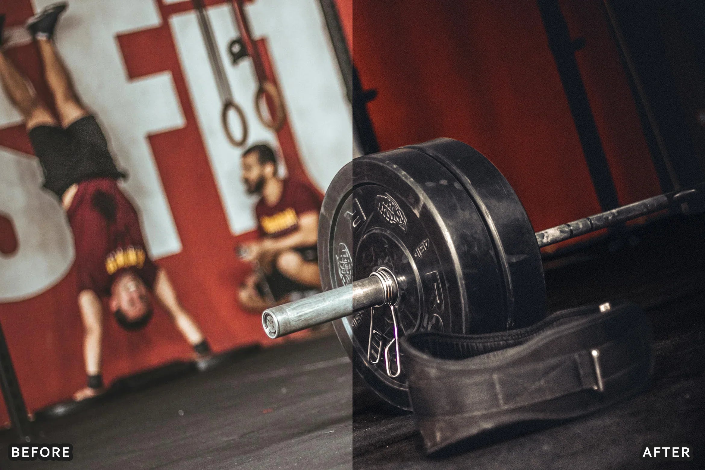 AI-Optimized Dark Black Gym Lightroom Presets - Lightroom Presets - by AAA Presets