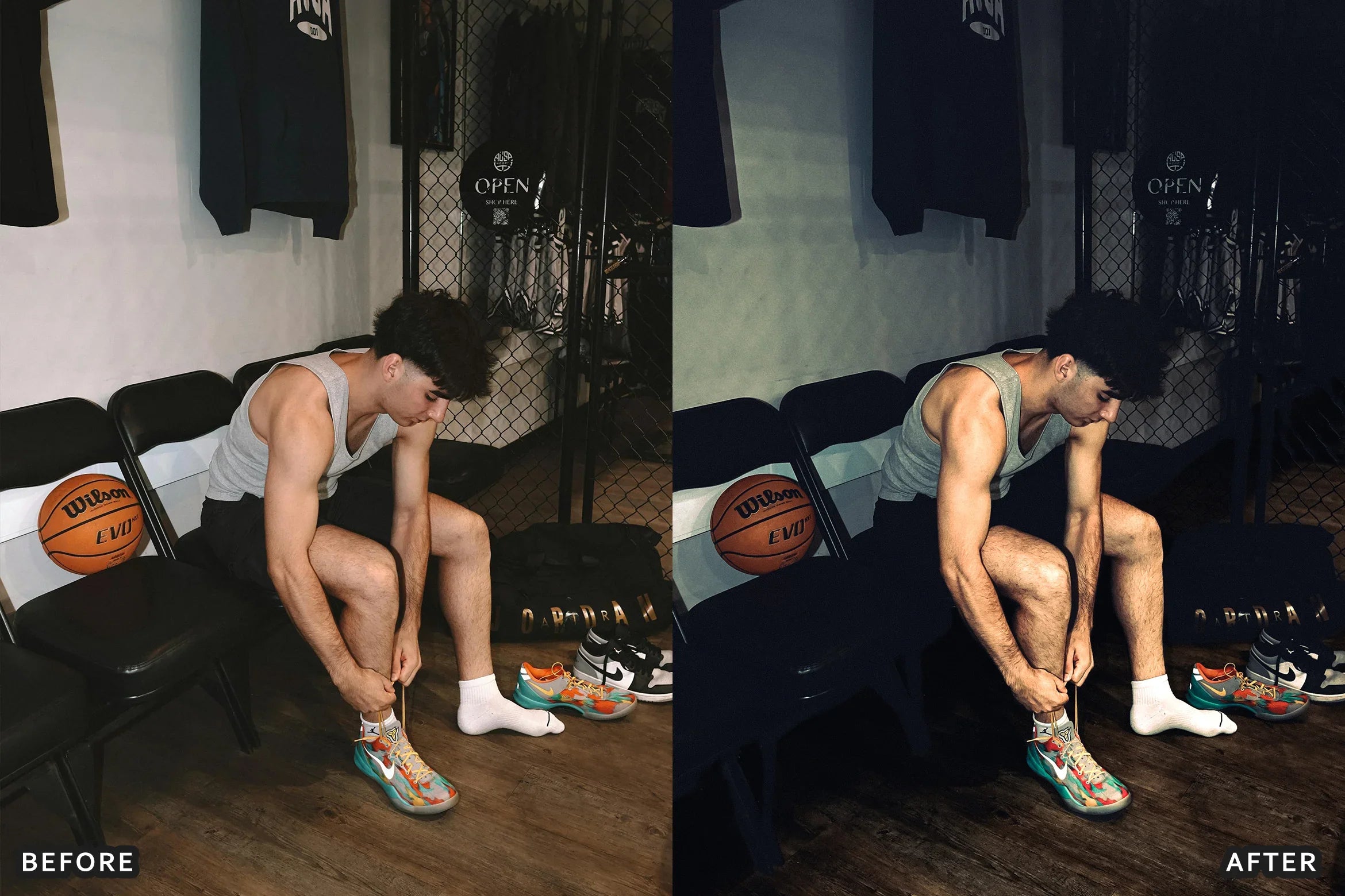 AI-Optimized Dark Black Gym Lightroom Presets - Lightroom Presets - by AAA Presets