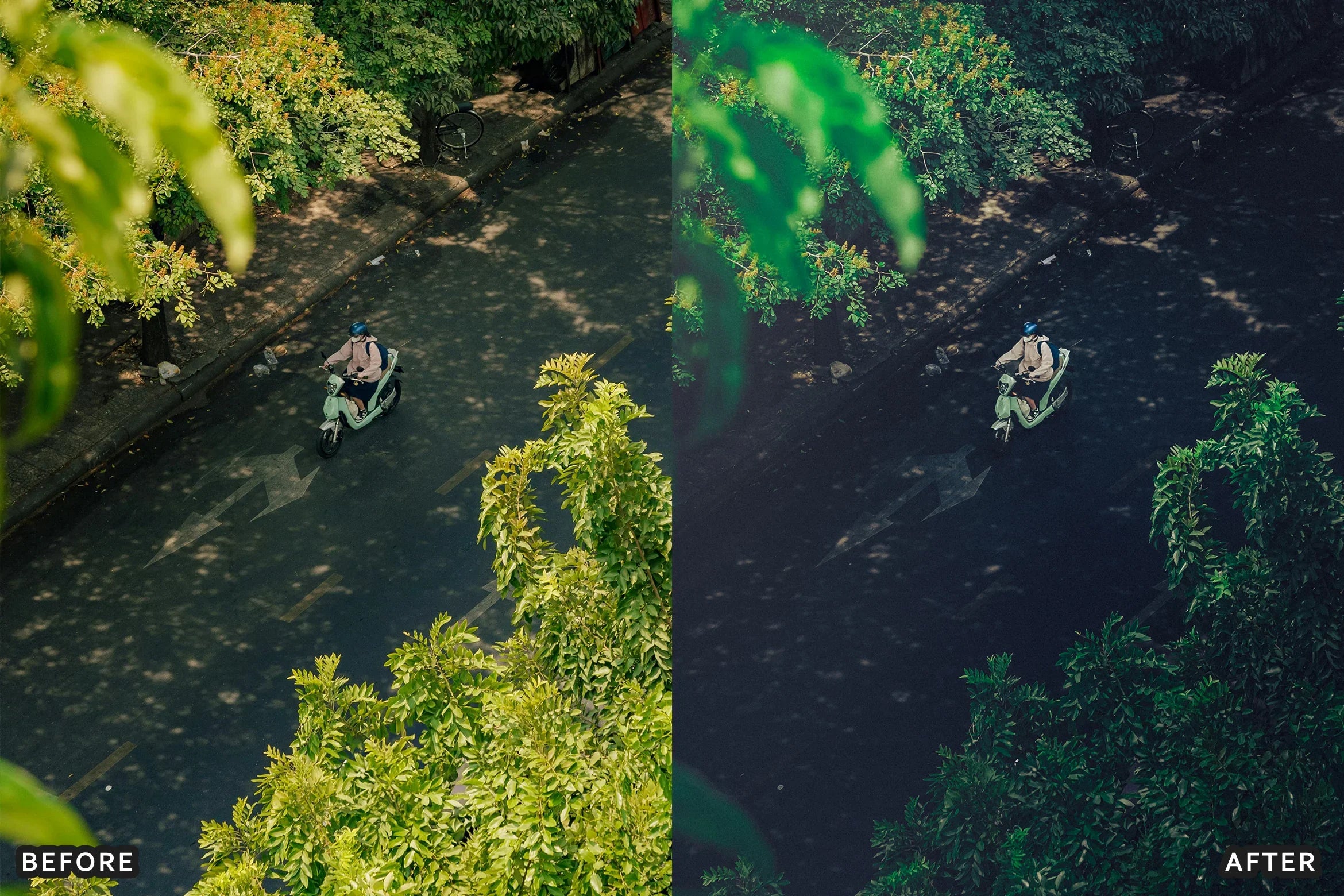 AI-Optimized Dark Green Lightroom Presets - Lightroom Presets - by AAA Presets
