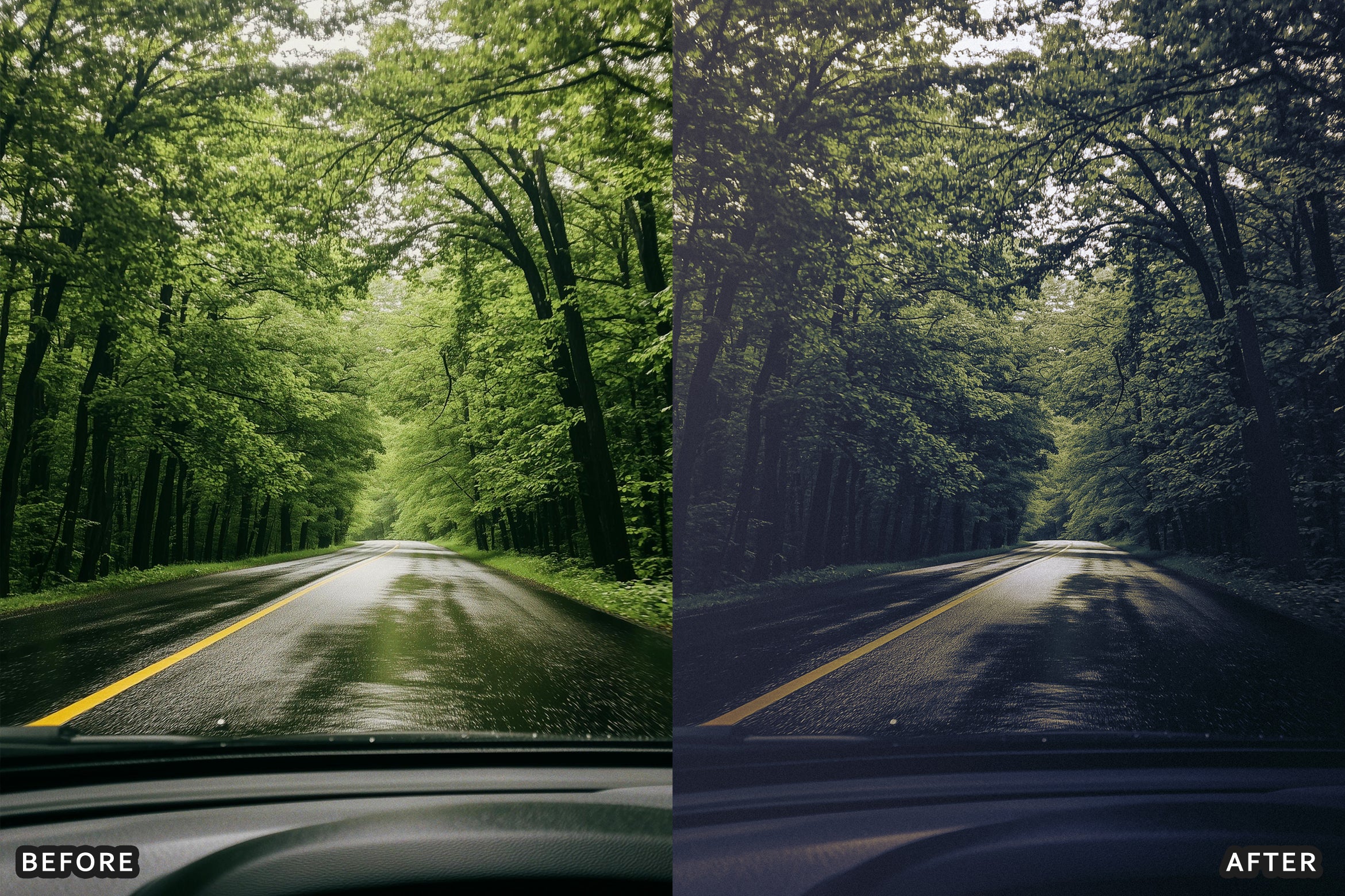 AI-Optimized Dark Green Lightroom Presets - Lightroom Presets - by AAA Presets