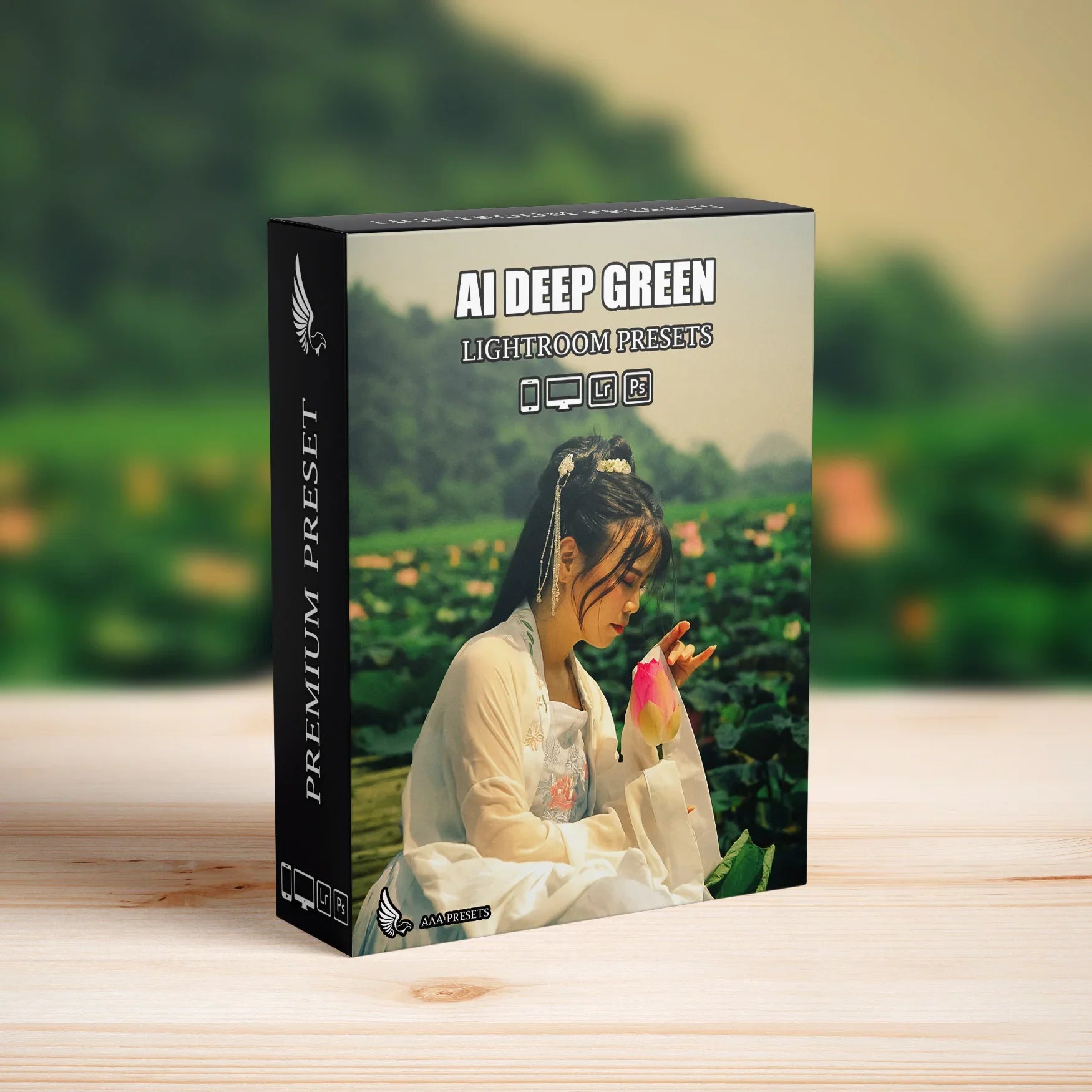 AI-Optimized Deep Green Cinematic Lightroom Presets - Lightroom Presets - by AAA Presets