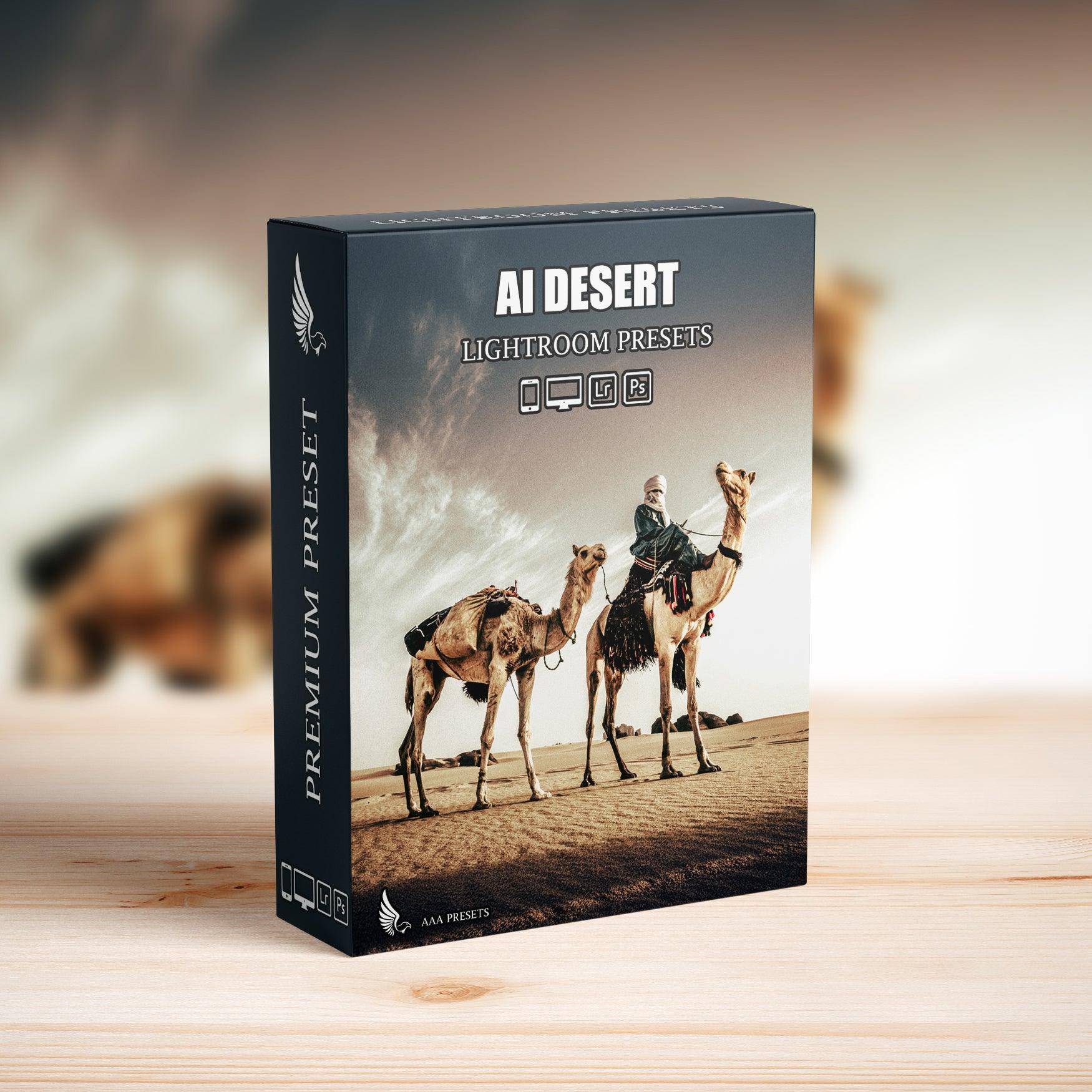 AI-Optimized Desert Lightroom Presets - Lightroom Presets - by AAA Presets
