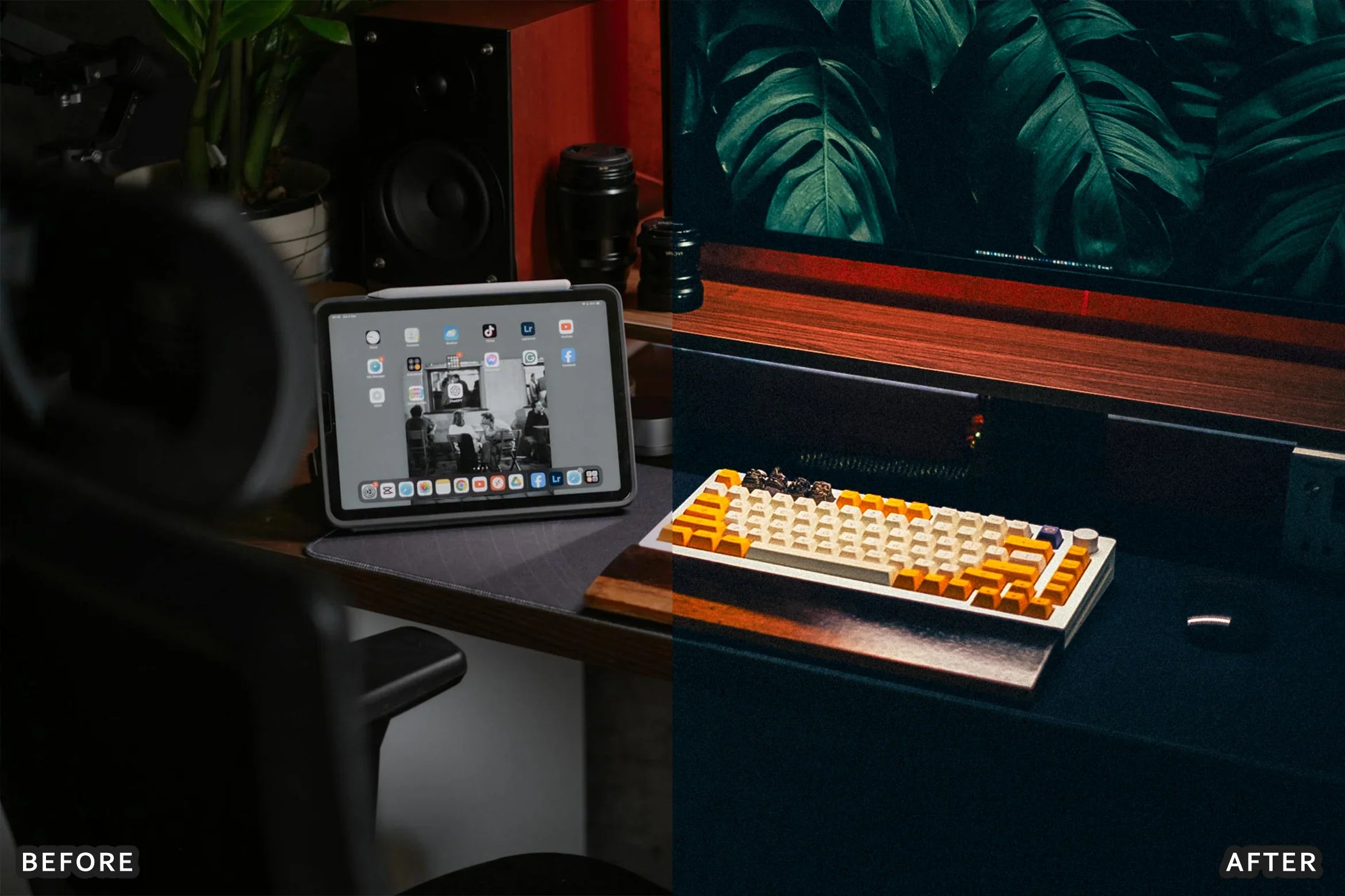 AI-Optimized Desk Setup Studio Lightroom Presets - Lightroom Presets - by AAA Presets