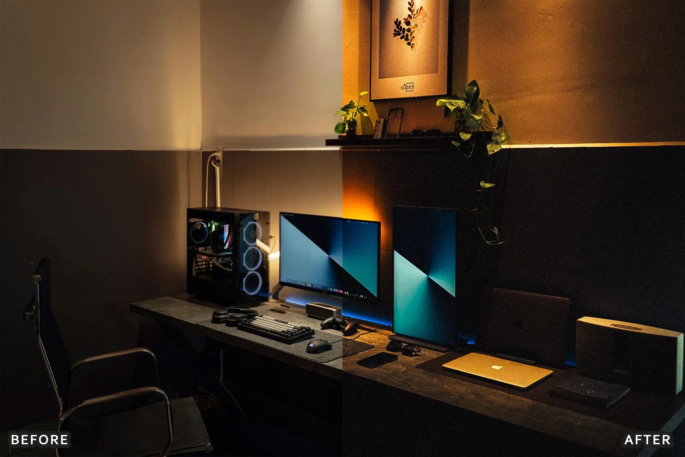 AI-Optimized Desk Setup Studio Lightroom Presets - Lightroom Presets - by AAA Presets