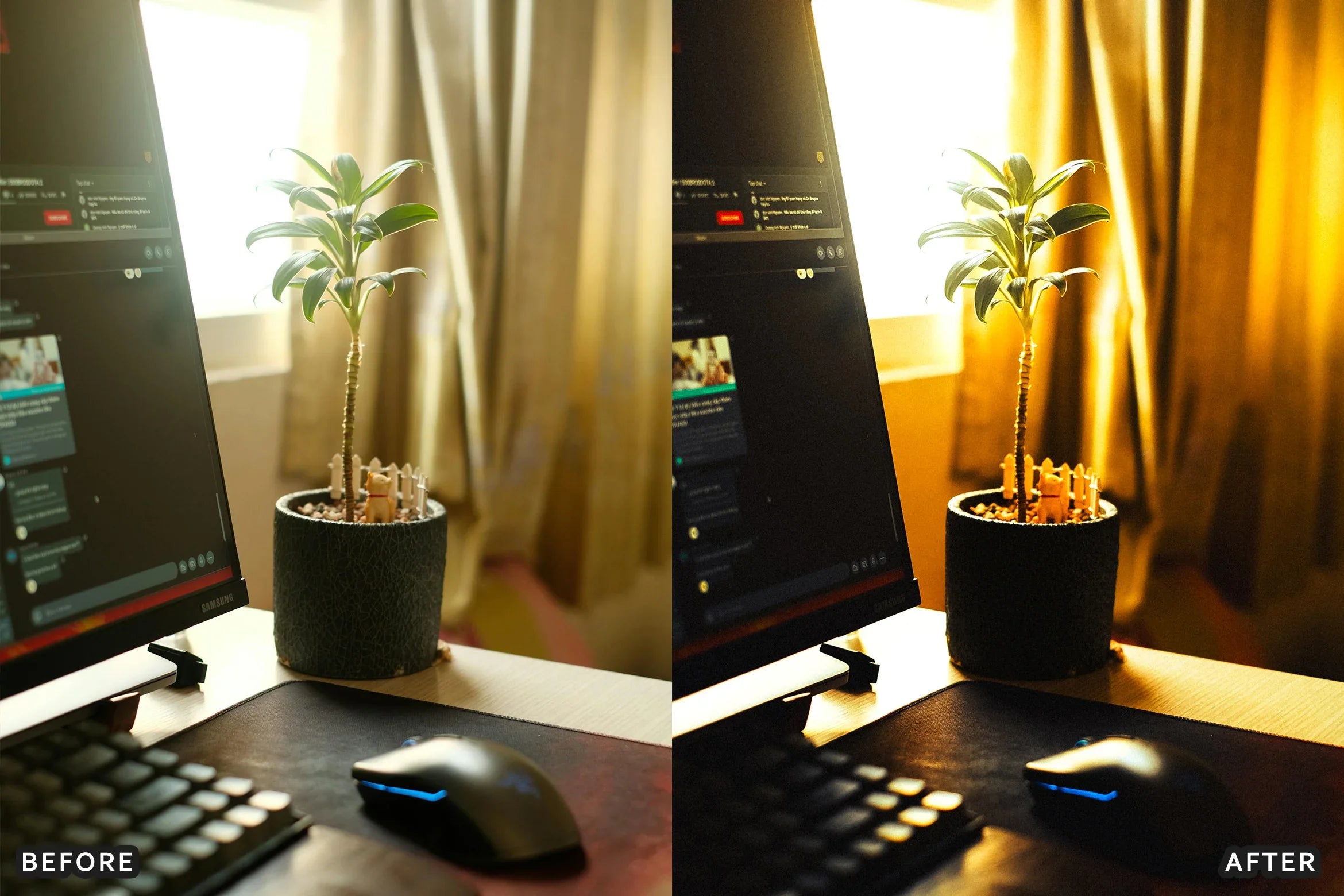 AI-Optimized Desk Setup Studio Lightroom Presets - Lightroom Presets - by AAA Presets