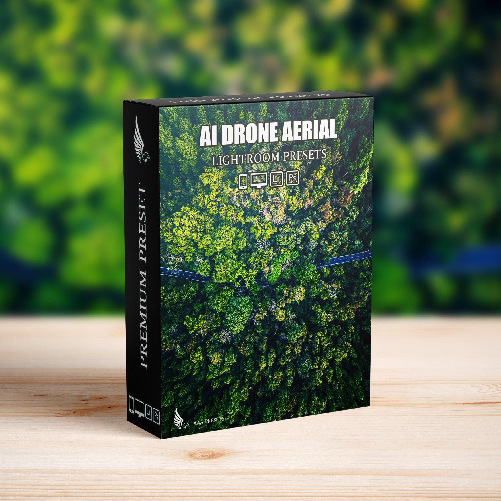 AI Optimized Drone Aerial Lightroom Presets - Lightroom Presets - by AAA Presets