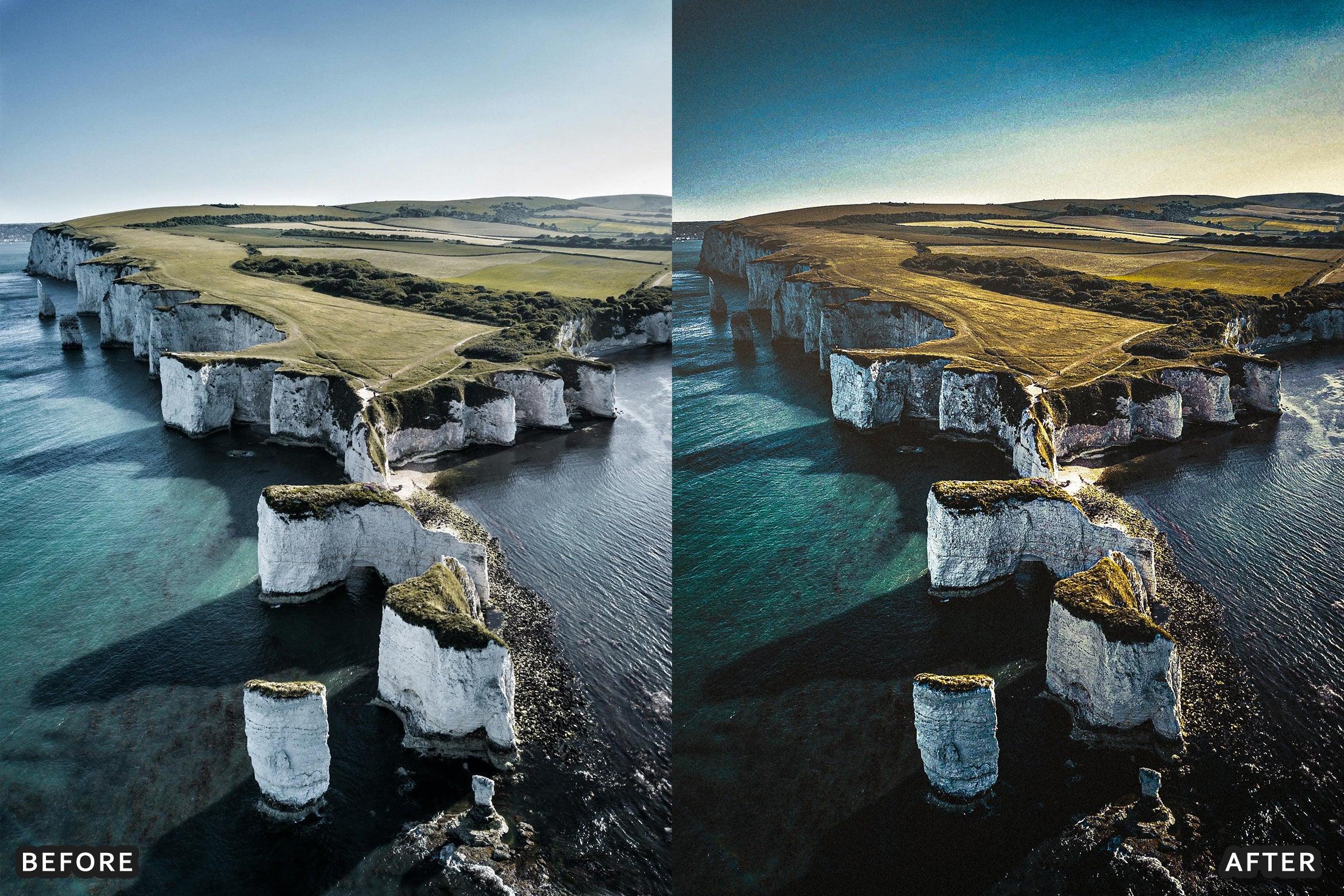 AI Optimized Drone Aerial Lightroom Presets - Lightroom Presets - by AAA Presets