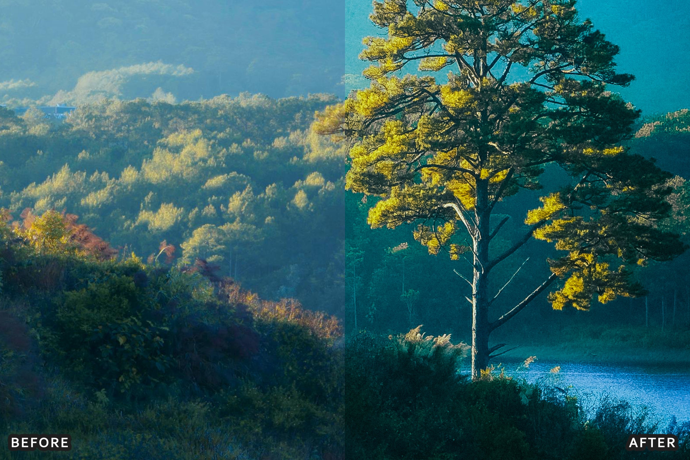 AI-Optimized Film Cinematic Landscape Nature Lightroom Presets - Lightroom Presets - by AAA Presets