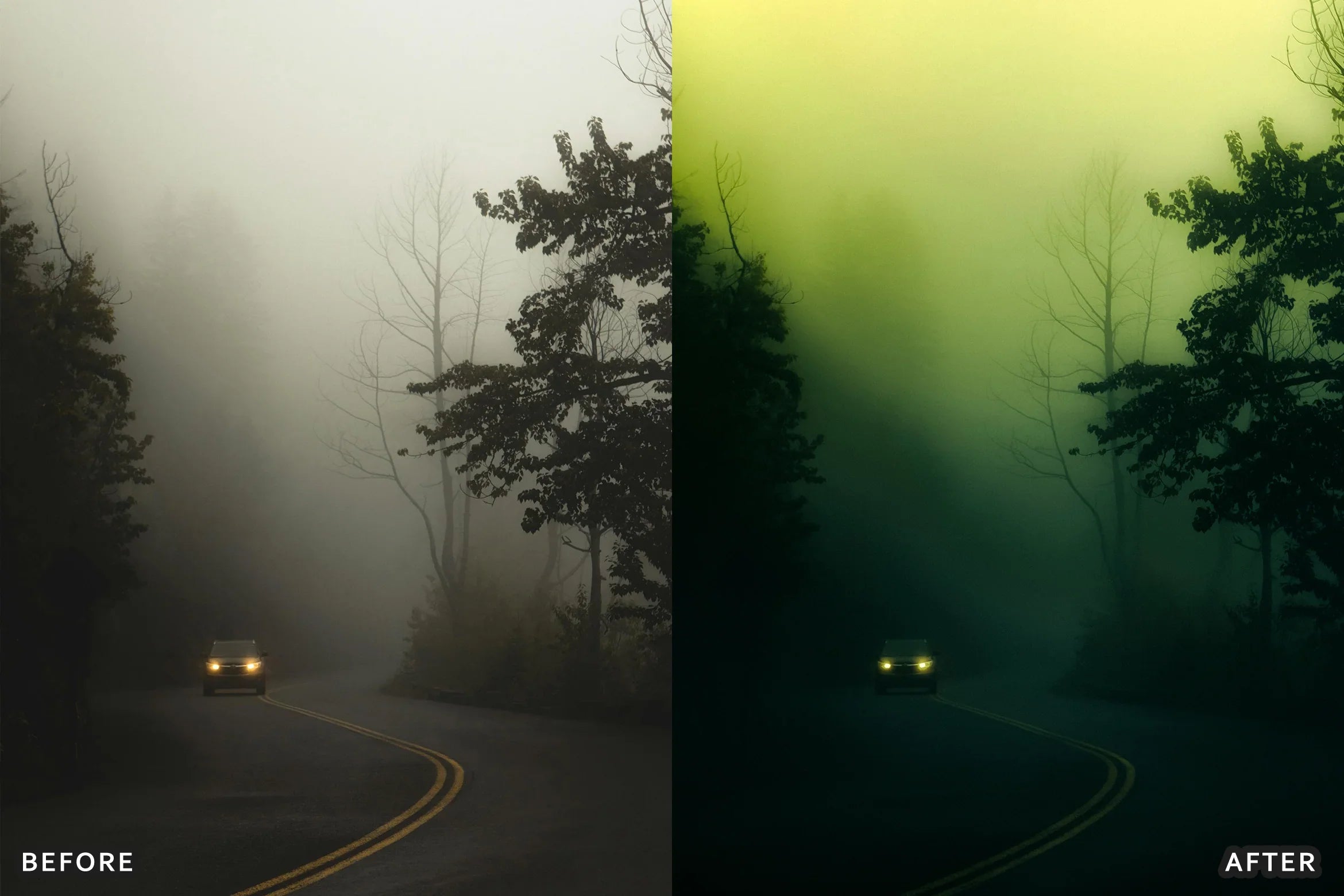 AI-Optimized Foggy Morning Lightroom Presets - Lightroom Presets - by AAA Presets