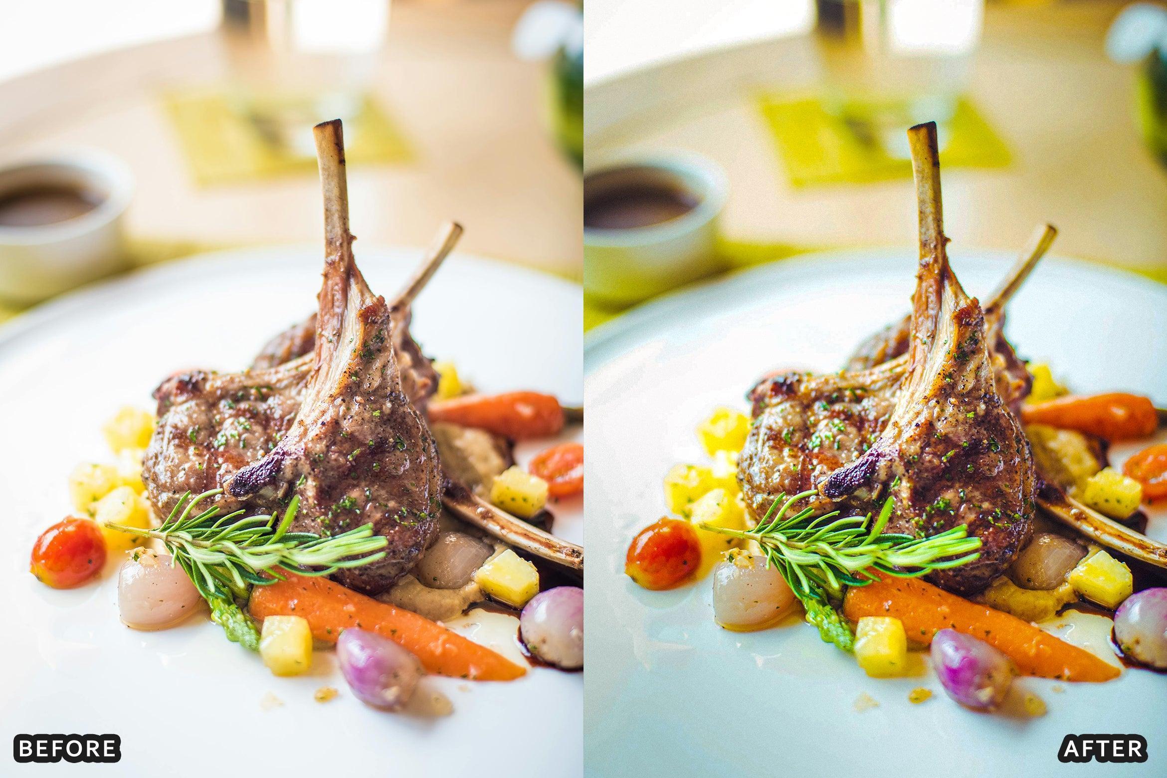 AI-Optimized Food Lightroom Presets - Lightroom Presets - by AAA Presets