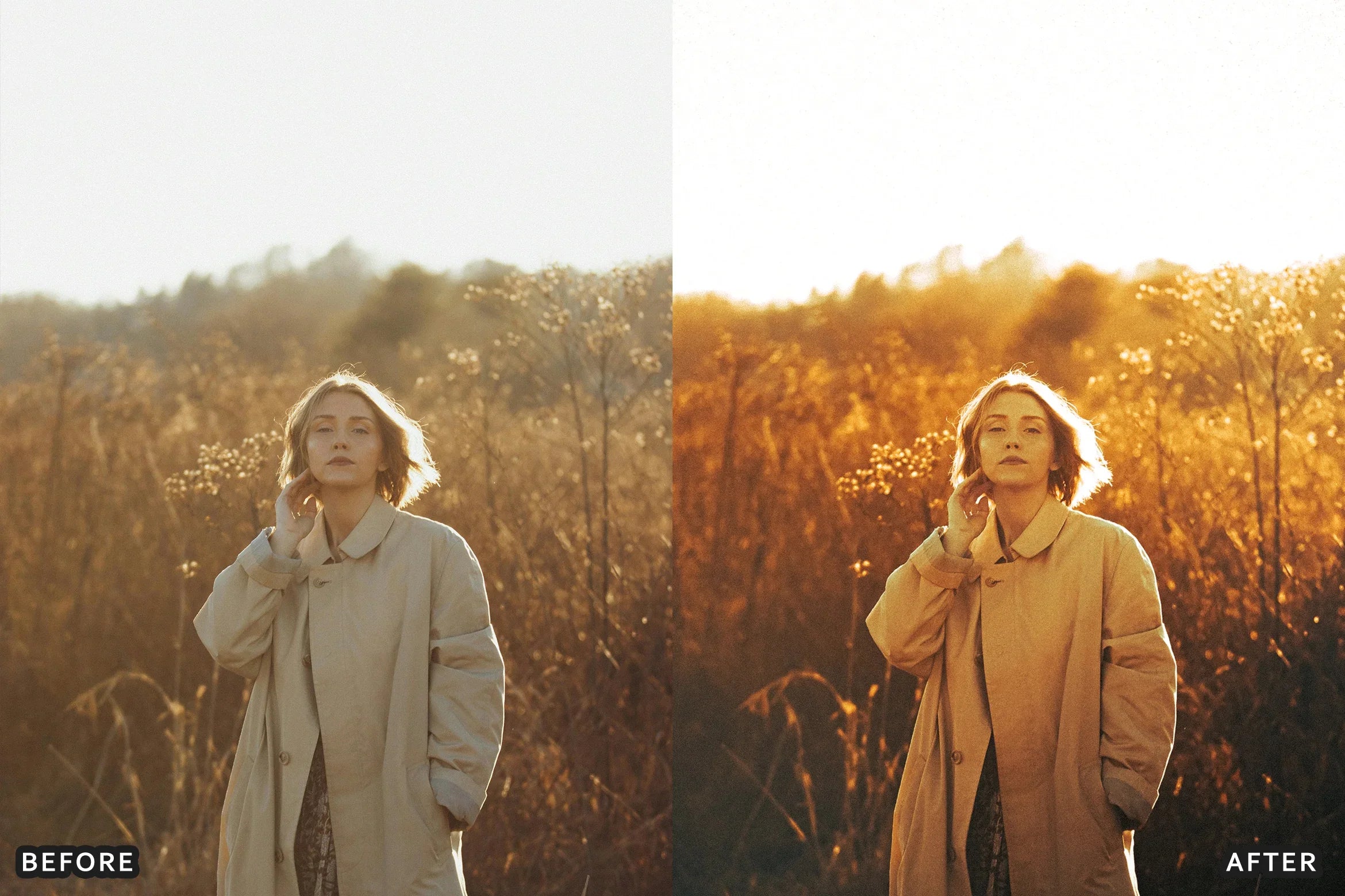 AI-Optimized Golden Fashion Lightroom Presets - Lightroom Presets - by AAA Presets