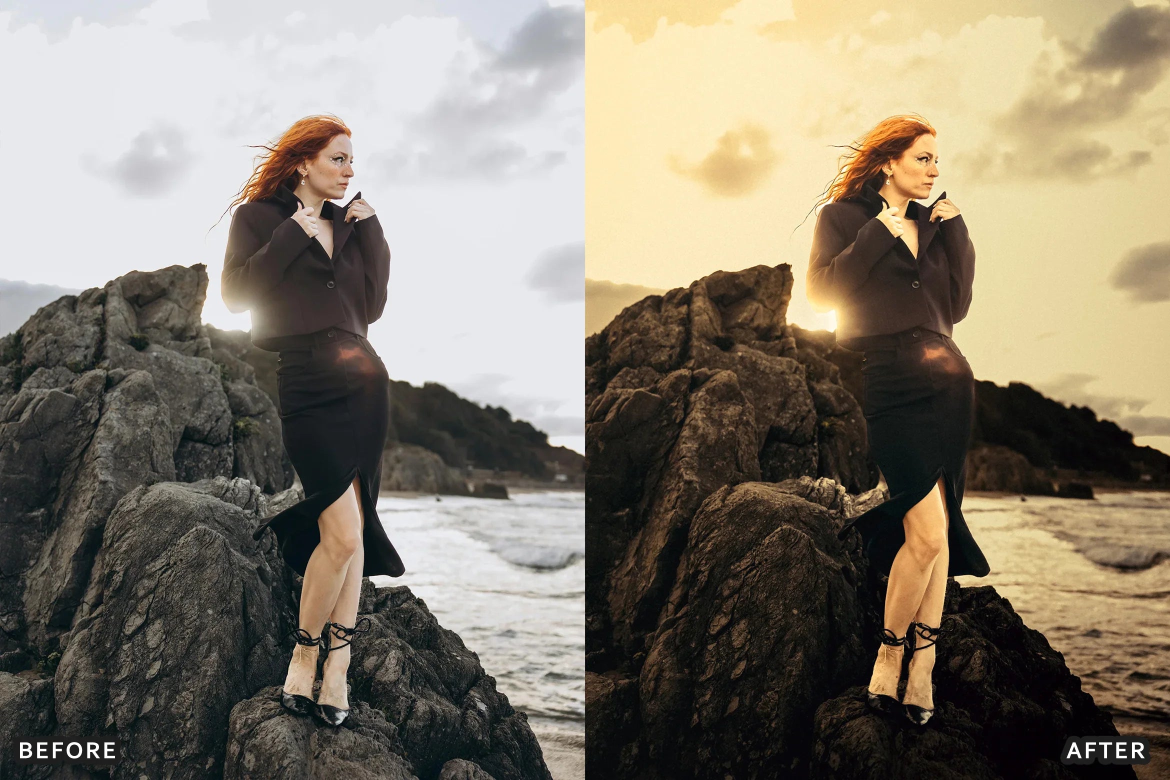 AI-Optimized Golden Hour Lightroom Presets - Lightroom Presets - by AAA Presets
