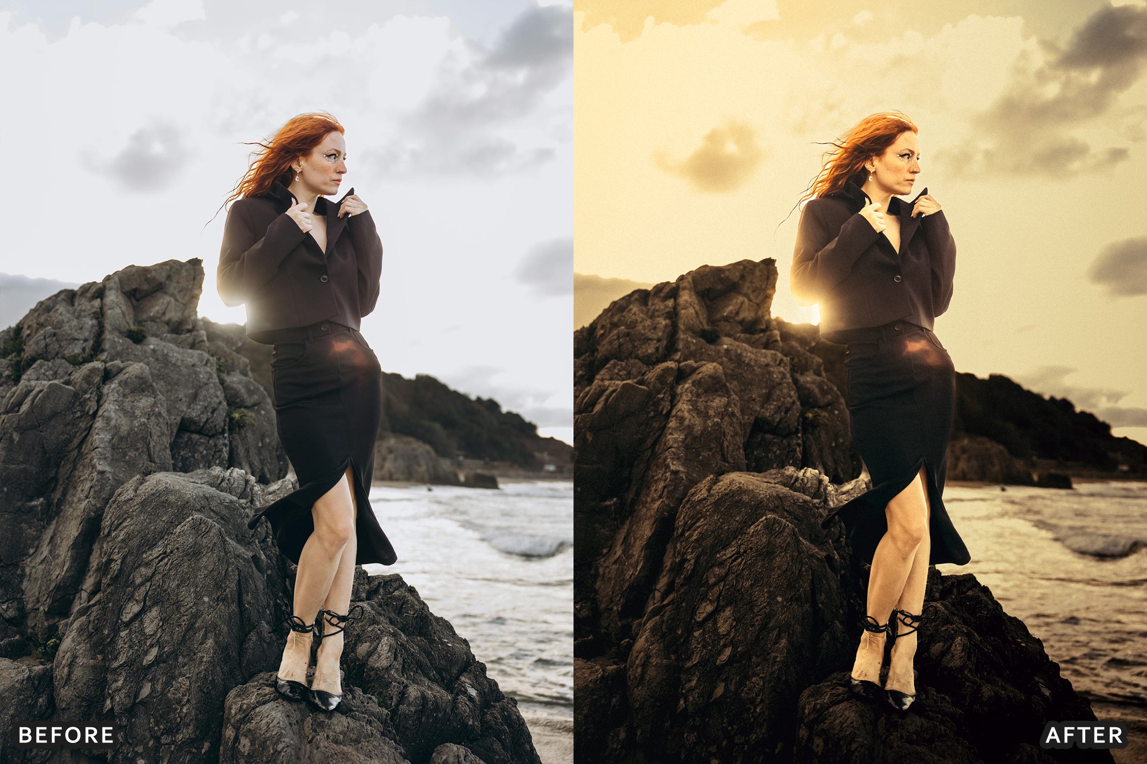 AI-Optimized Golden Hour Lightroom Presets - Lightroom Presets - by AAA Presets