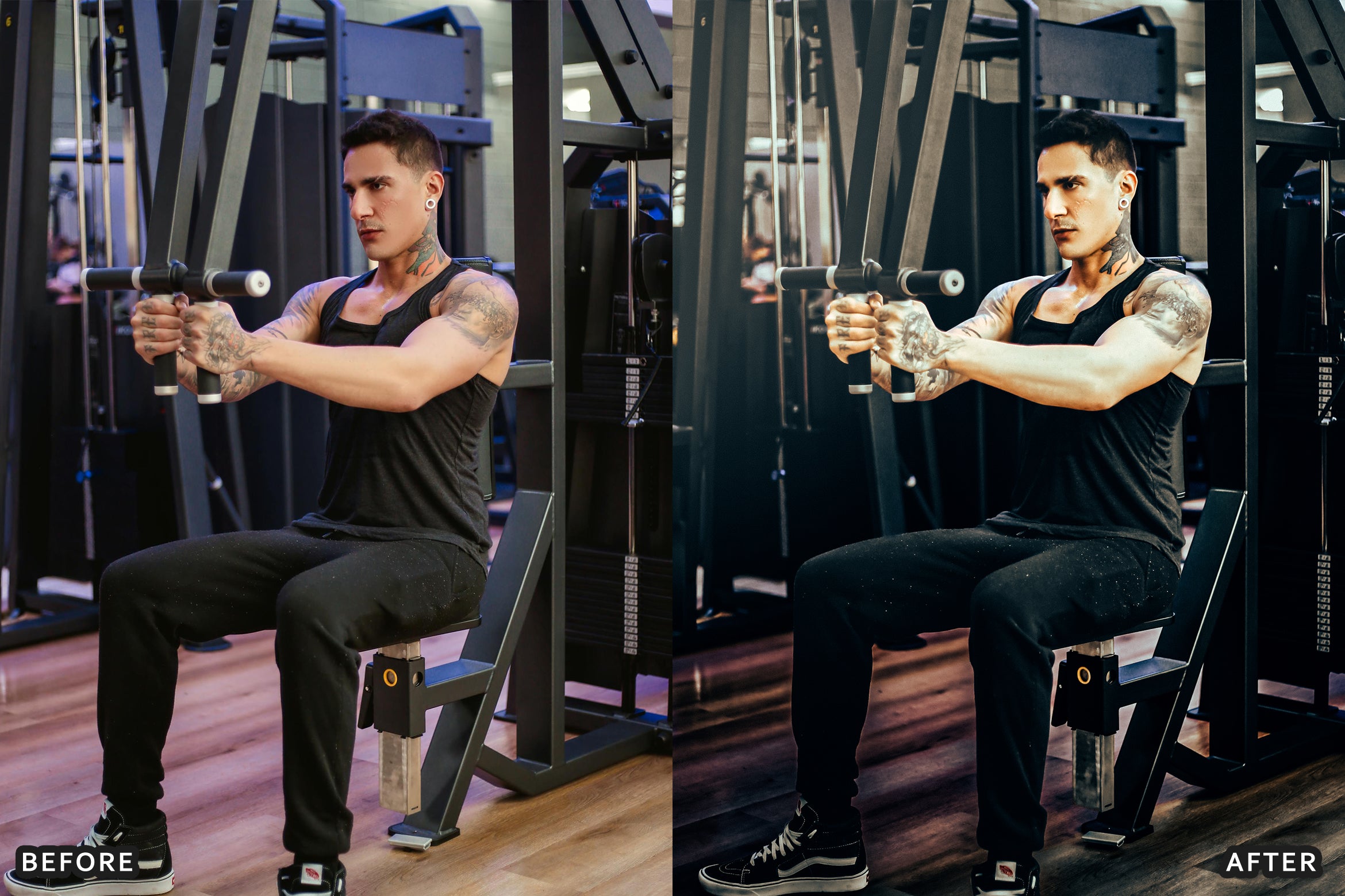 AI-Optimized Gym Cinematic Lightroom Presets - Lightroom Presets - by AAA Presets