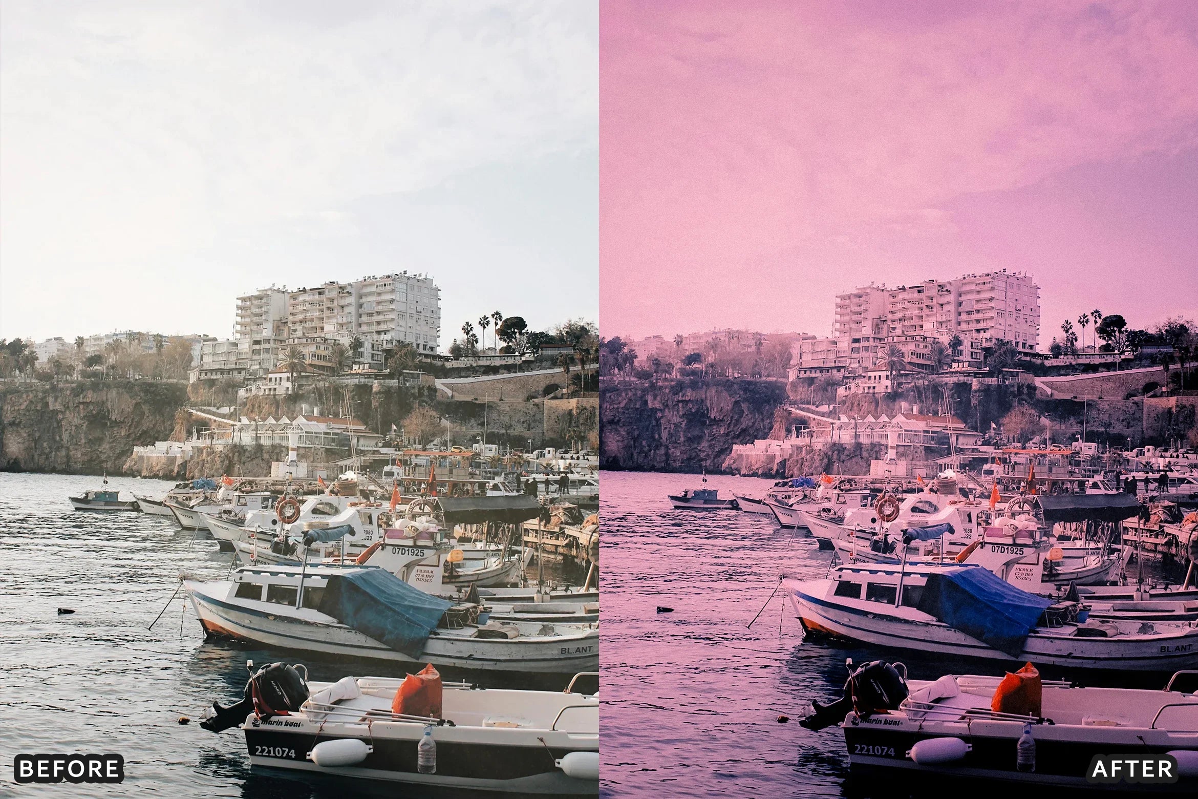 AI-Optimized Hollywood Cinematic Purple Twilight Look Lightroom Presets - Lightroom Presets - by AAA Presets