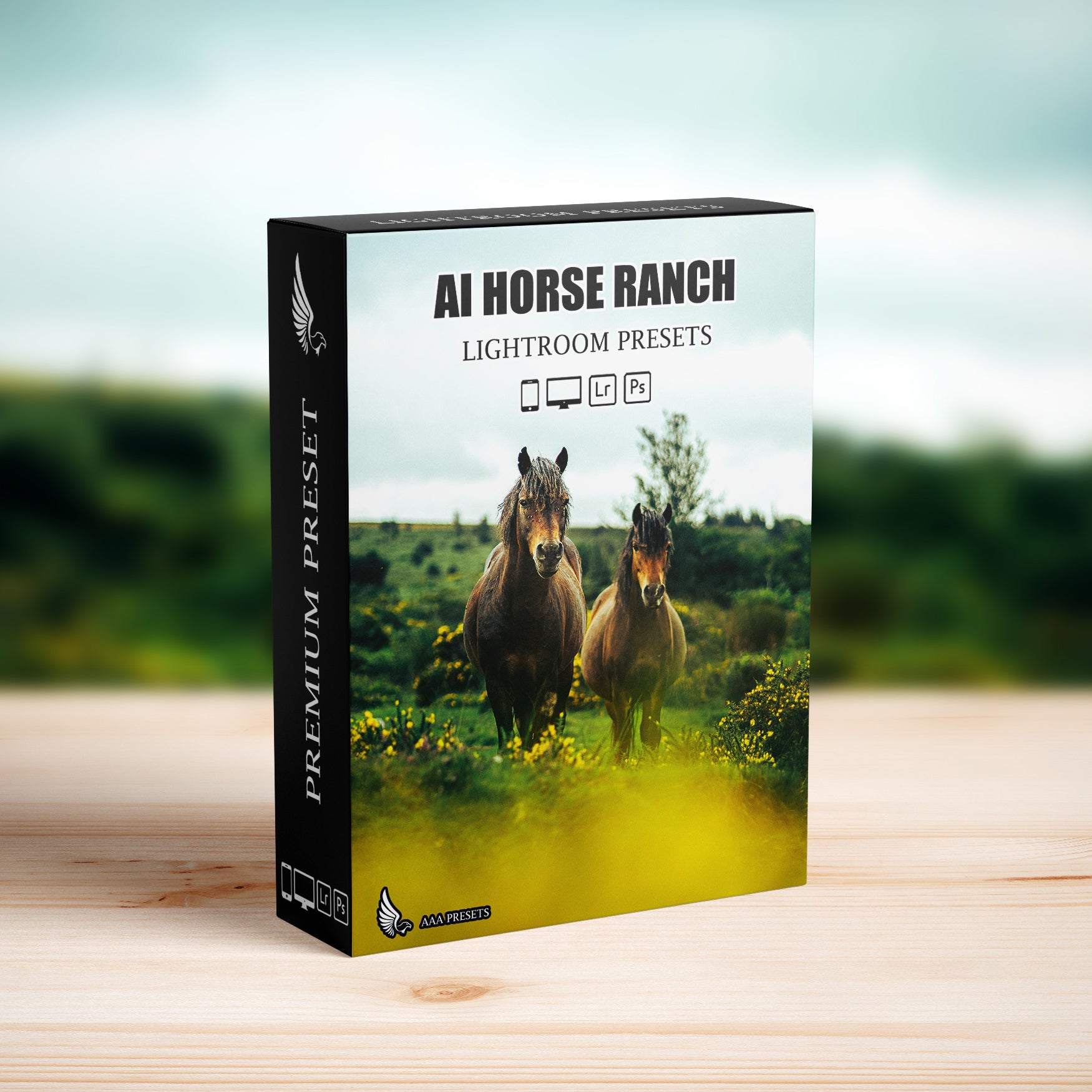 AI-Optimized Horse Ranch Lightroom Presets - Lightroom Presets - by AAA Presets