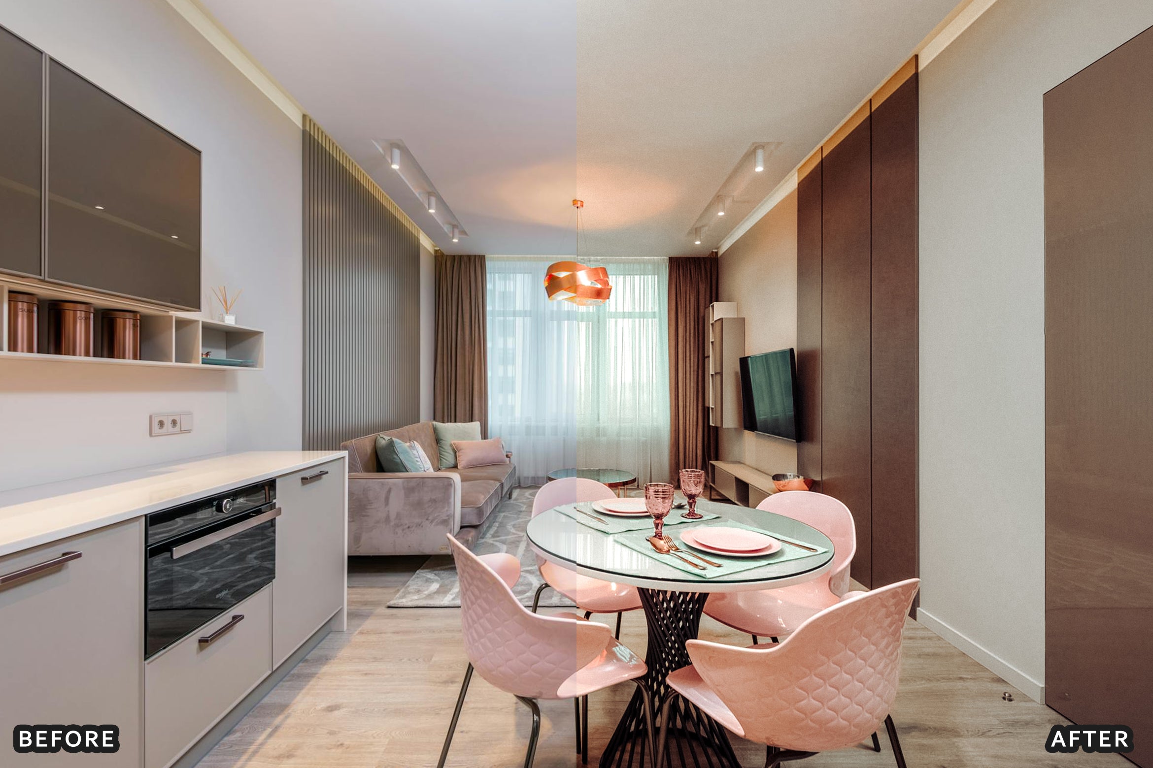 AI-Optimized Interior Design & Real Estate Lightroom Presets - Lightroom Presets - by AAA Presets