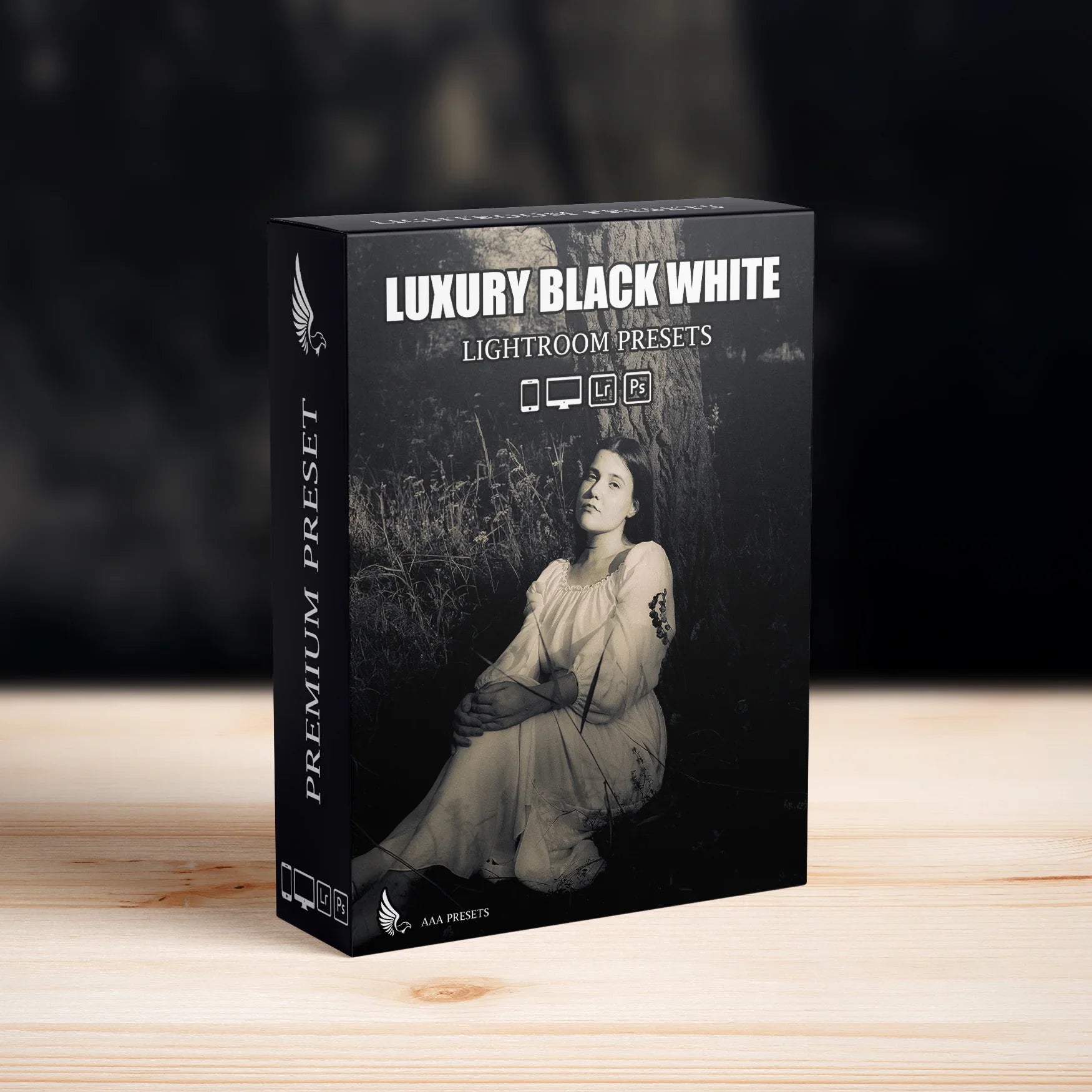 AI-Optimized Luxury Black and White Lightroom Presets - Lightroom Presets - by AAA Presets