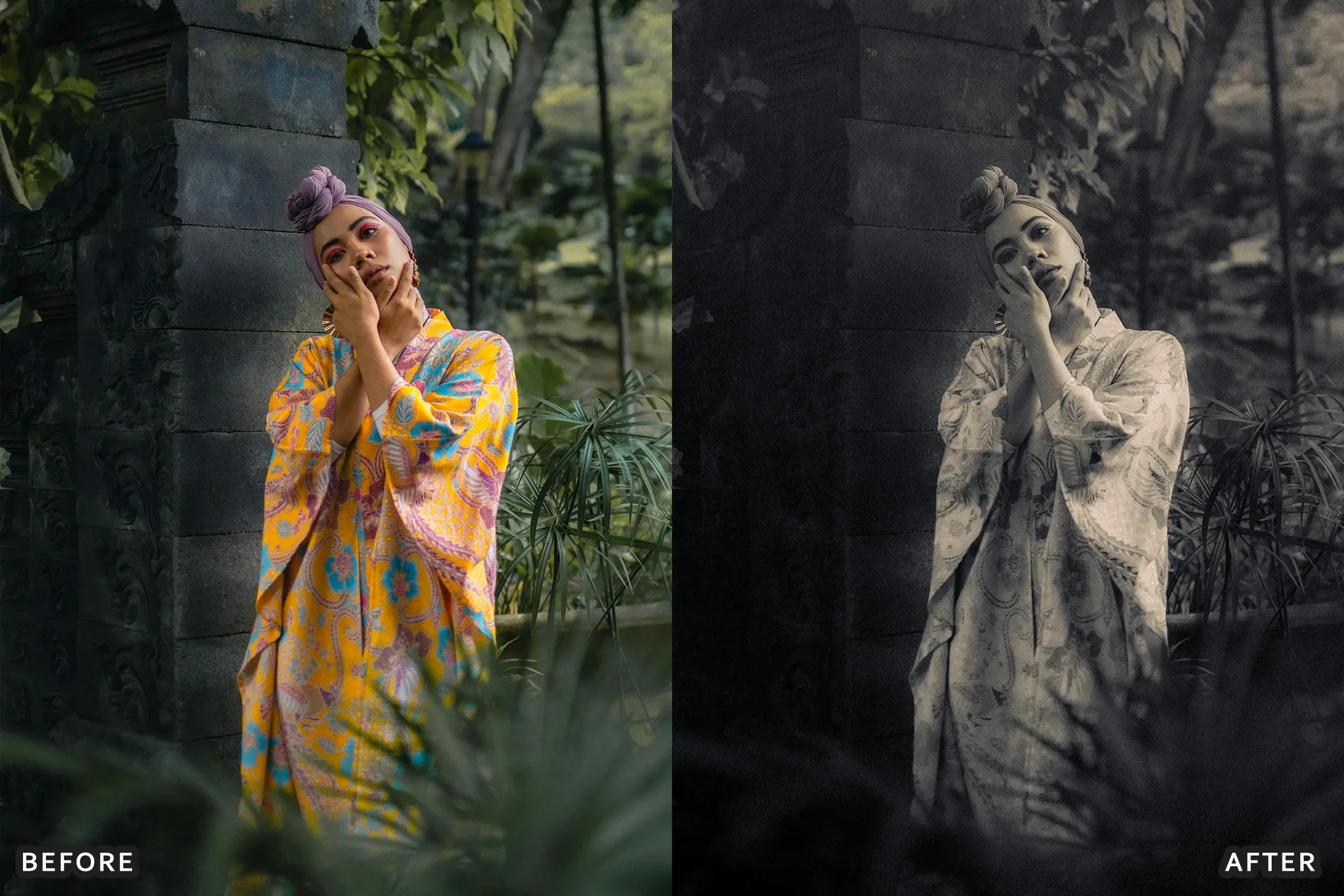 AI-Optimized Luxury Black and White Lightroom Presets - Lightroom Presets - by AAA Presets