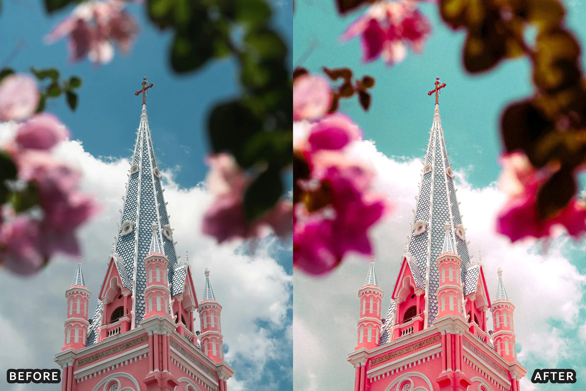 AI-Optimized Matte Pink Lightroom Presets - Lightroom Presets - by AAA Presets