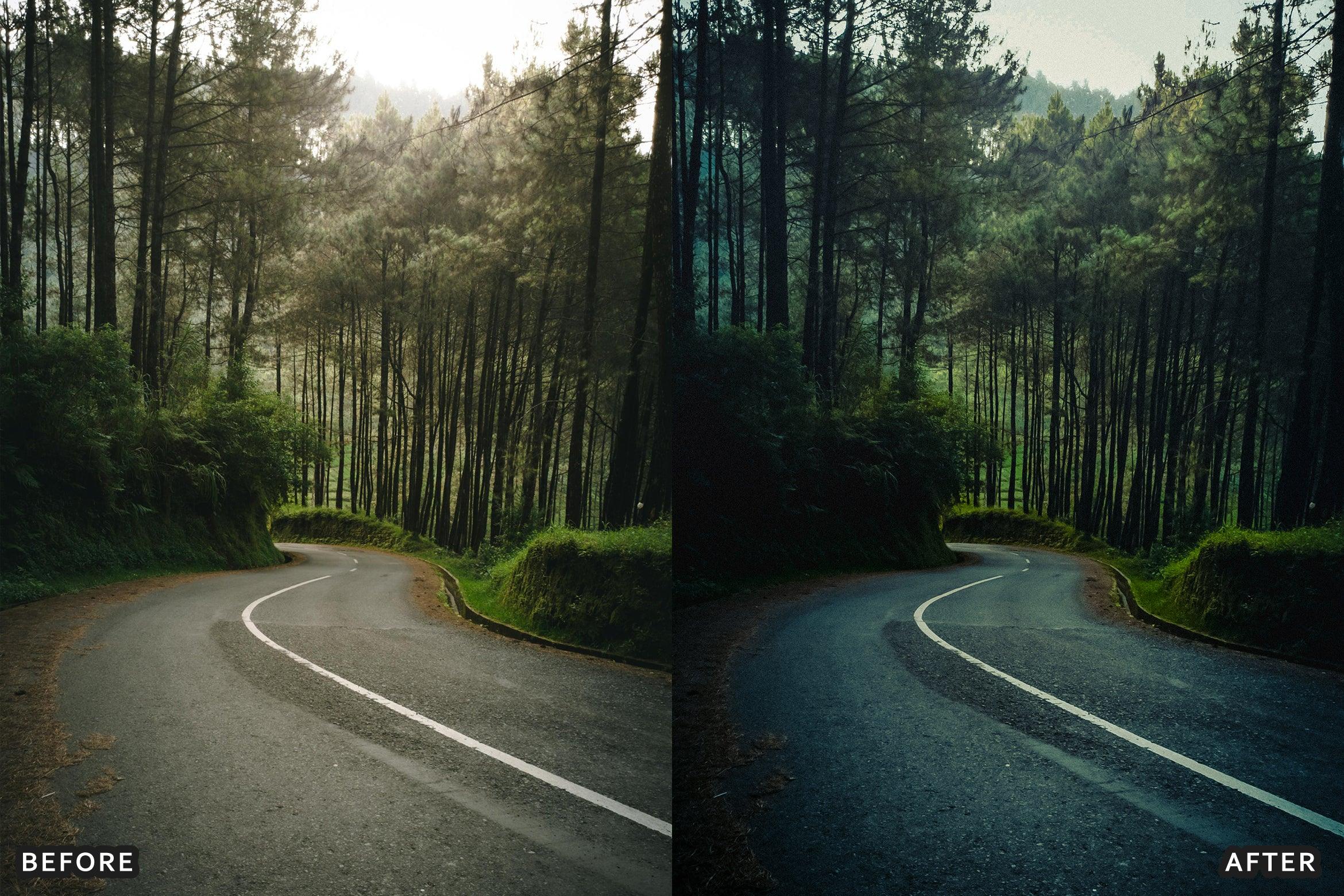 AI-Optimized Moody Cinematic Film Roads Lightroom Presets Pack - Lightroom Presets - by AAA Presets