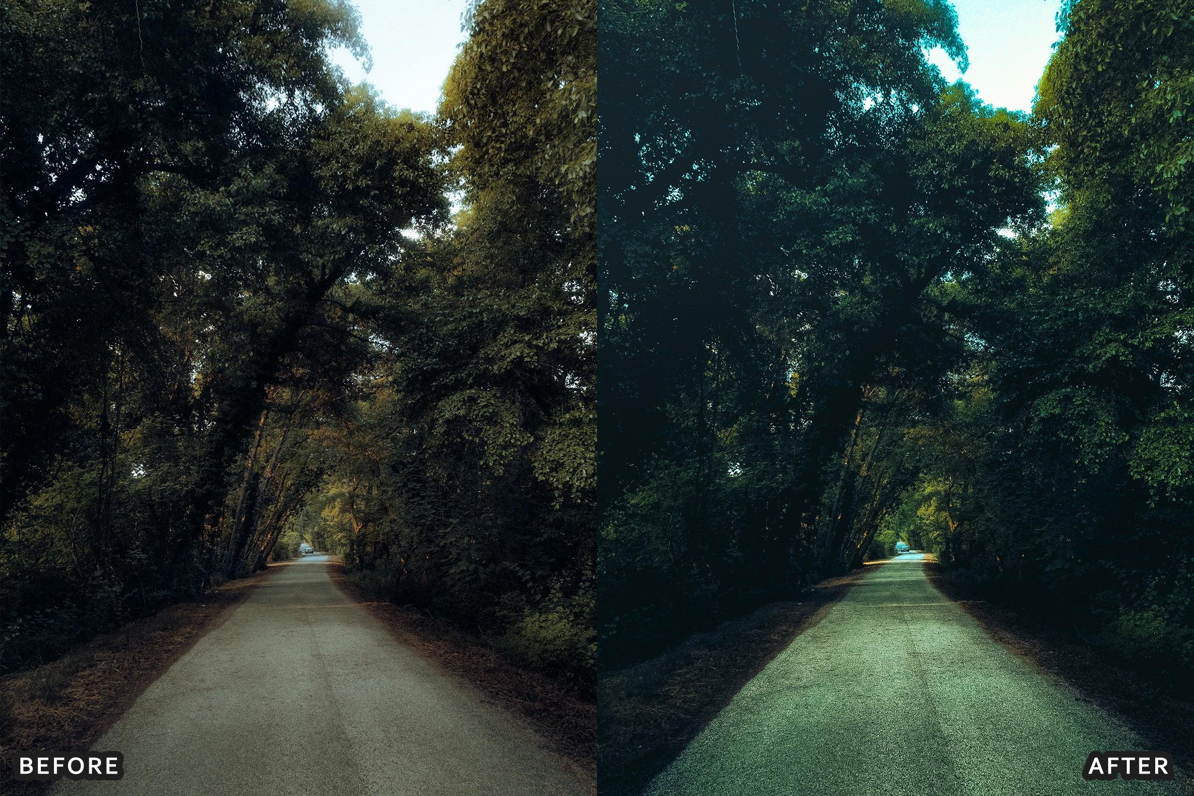 AI-Optimized Moody Cinematic Roads Lightroom Presets - Lightroom Presets - by AAA Presets