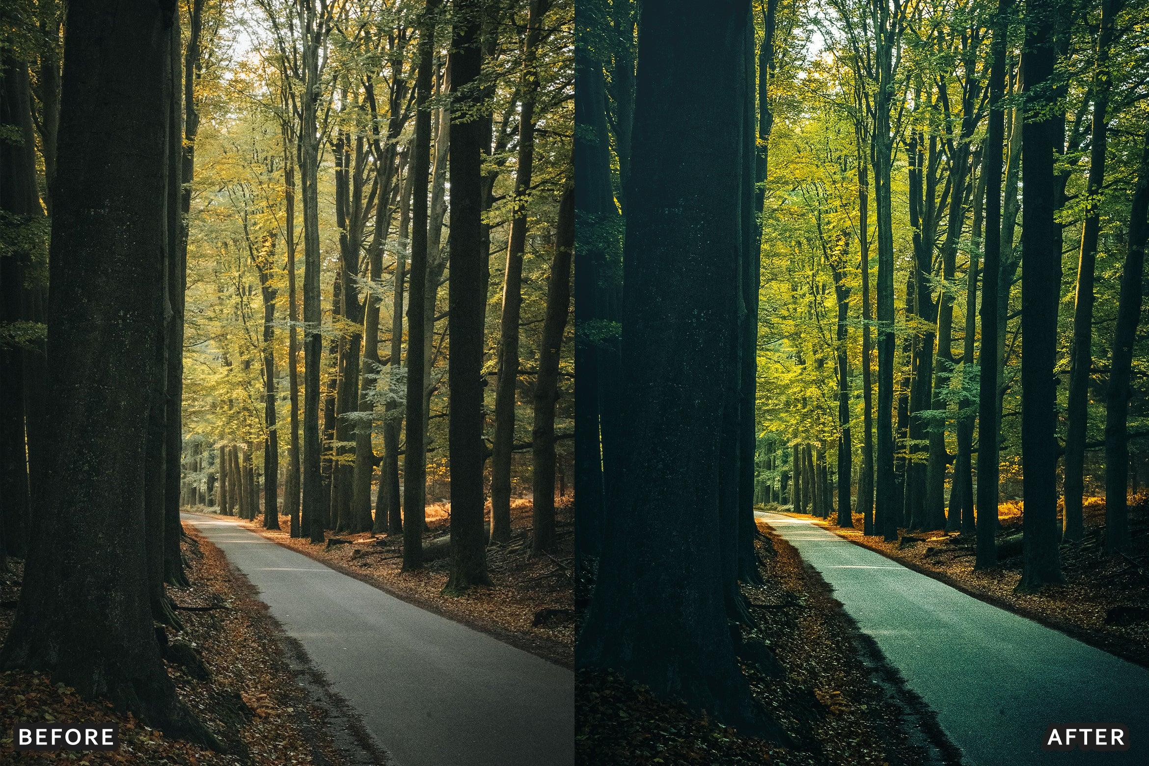 AI-Optimized Moody Cinematic Roads Lightroom Presets - Lightroom Presets - by AAA Presets