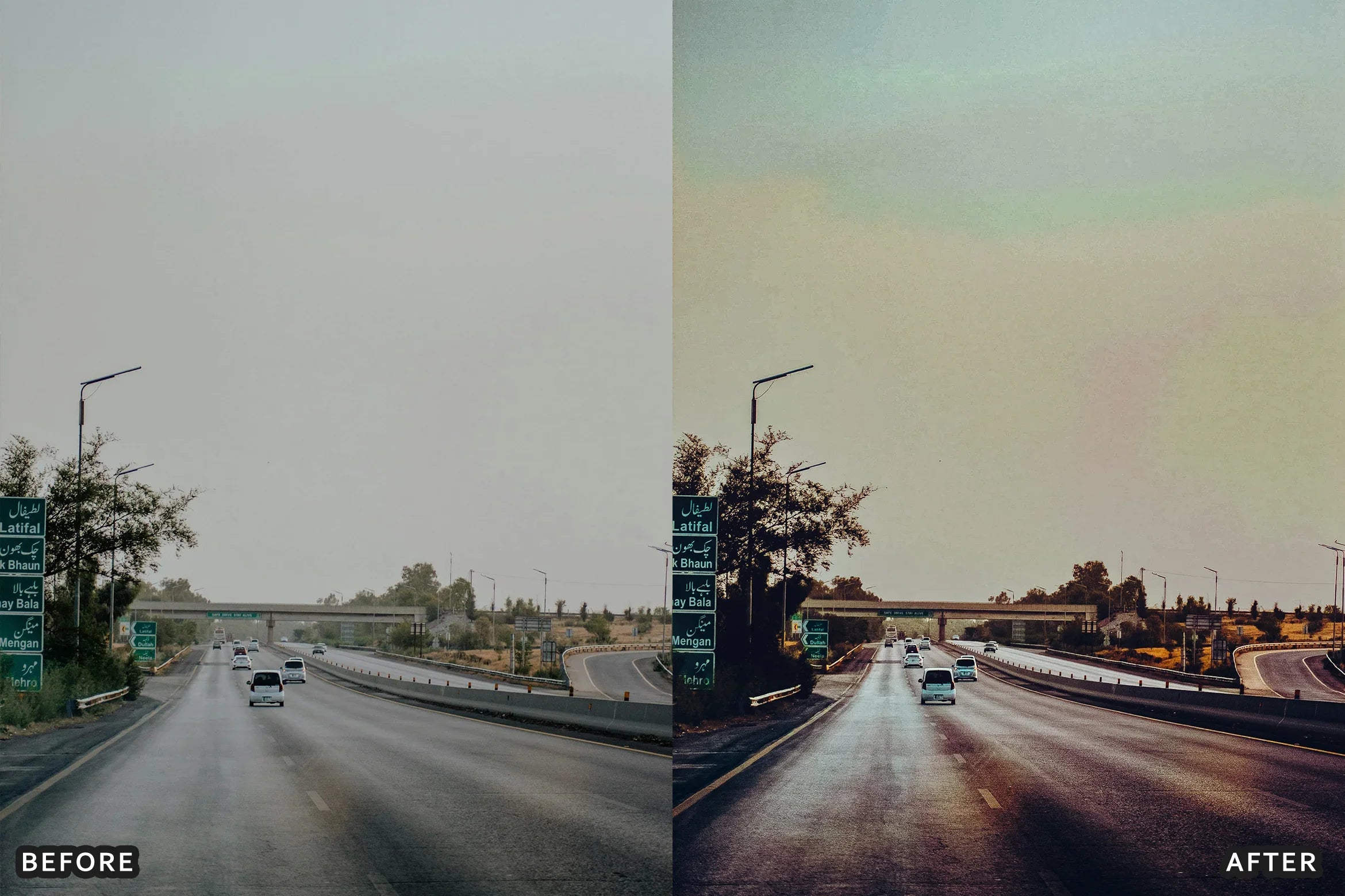 AI-Optimized Moody Cinematic Roads Lightroom Presets - Lightroom Presets - by AAA Presets
