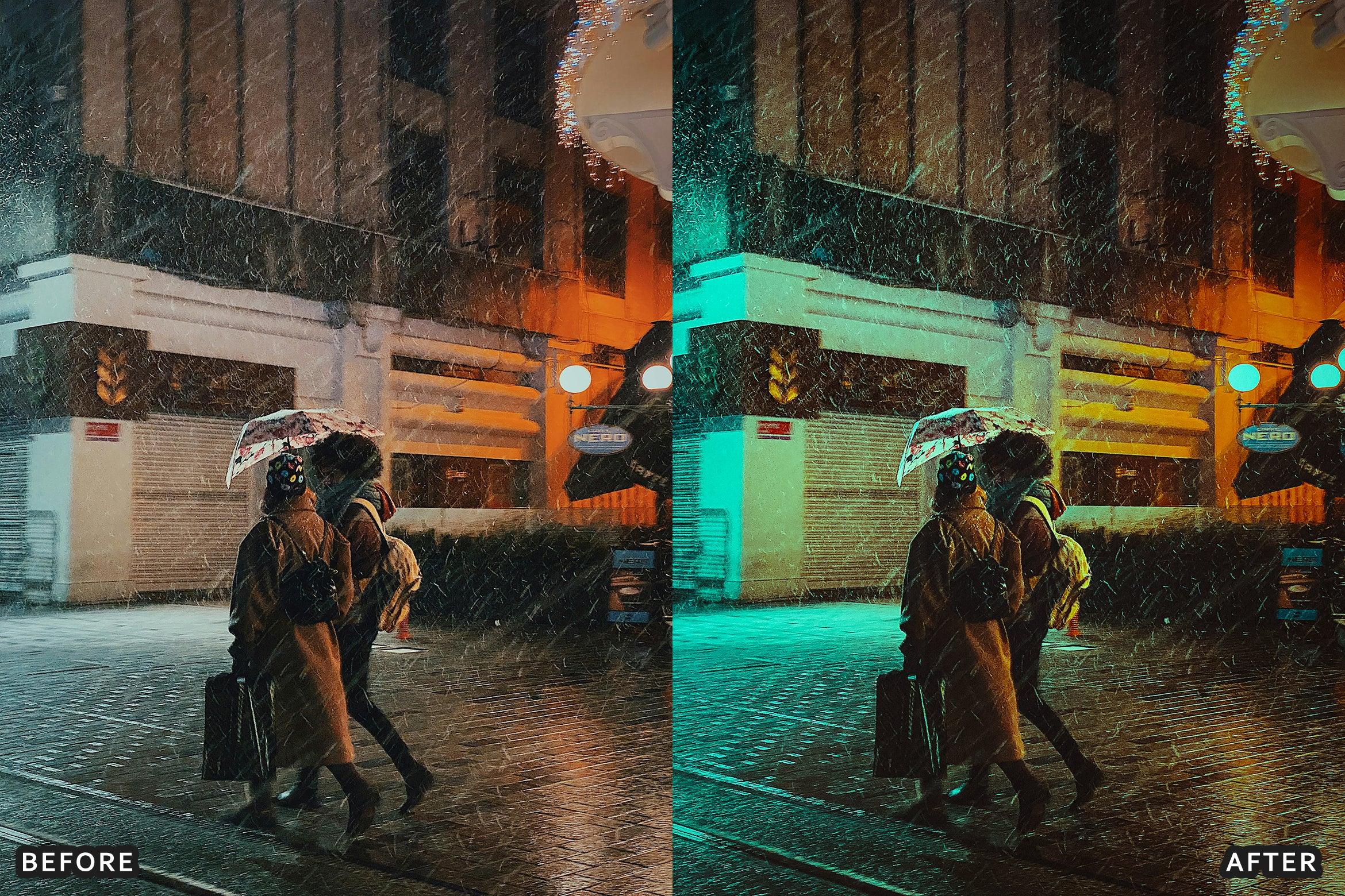 AI-Optimized Moody Rainy Day Lightroom Presets - Lightroom Presets - by AAA Presets