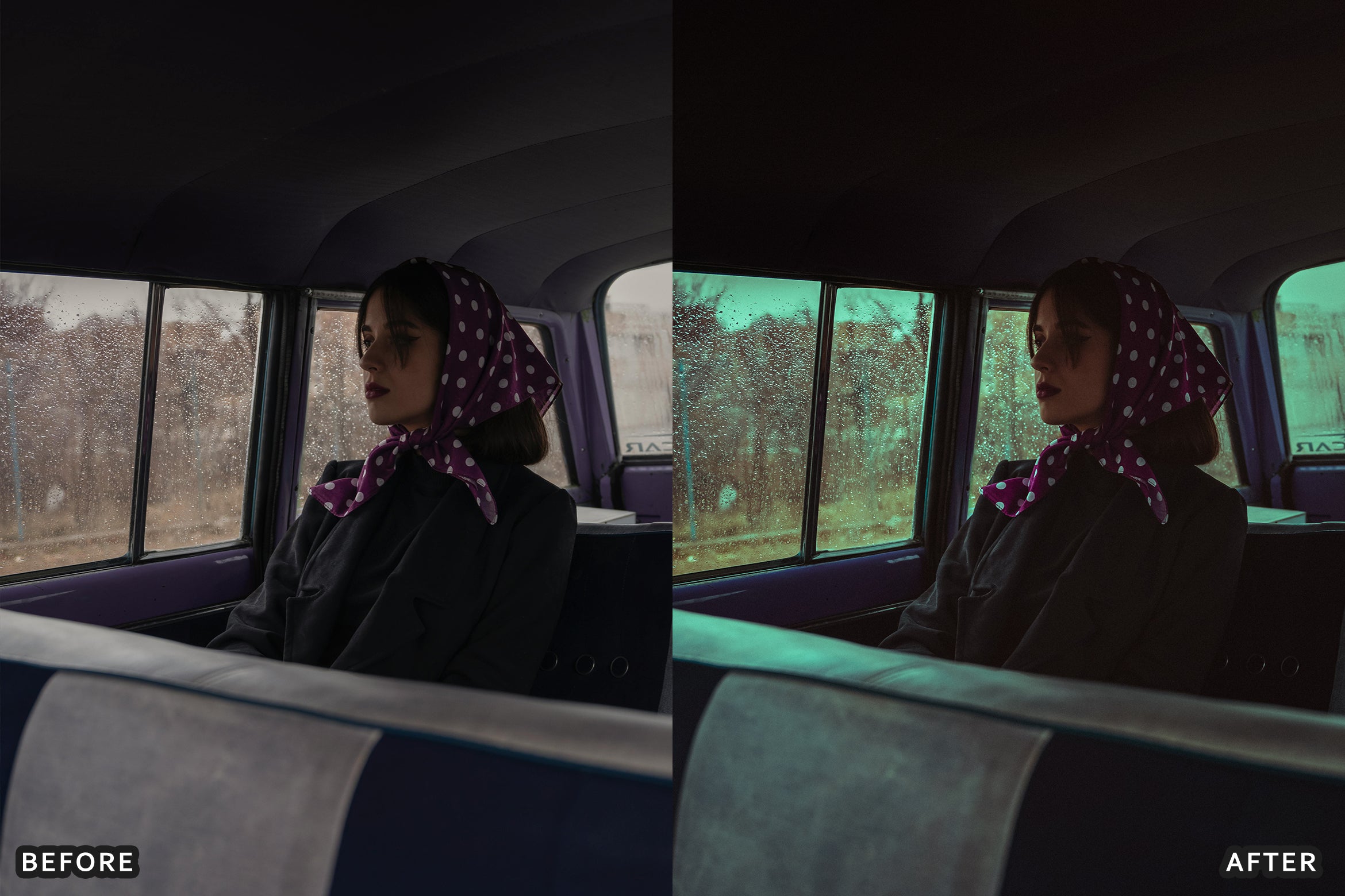 AI-Optimized Moody Rainy Day Lightroom Presets - Lightroom Presets - by AAA Presets