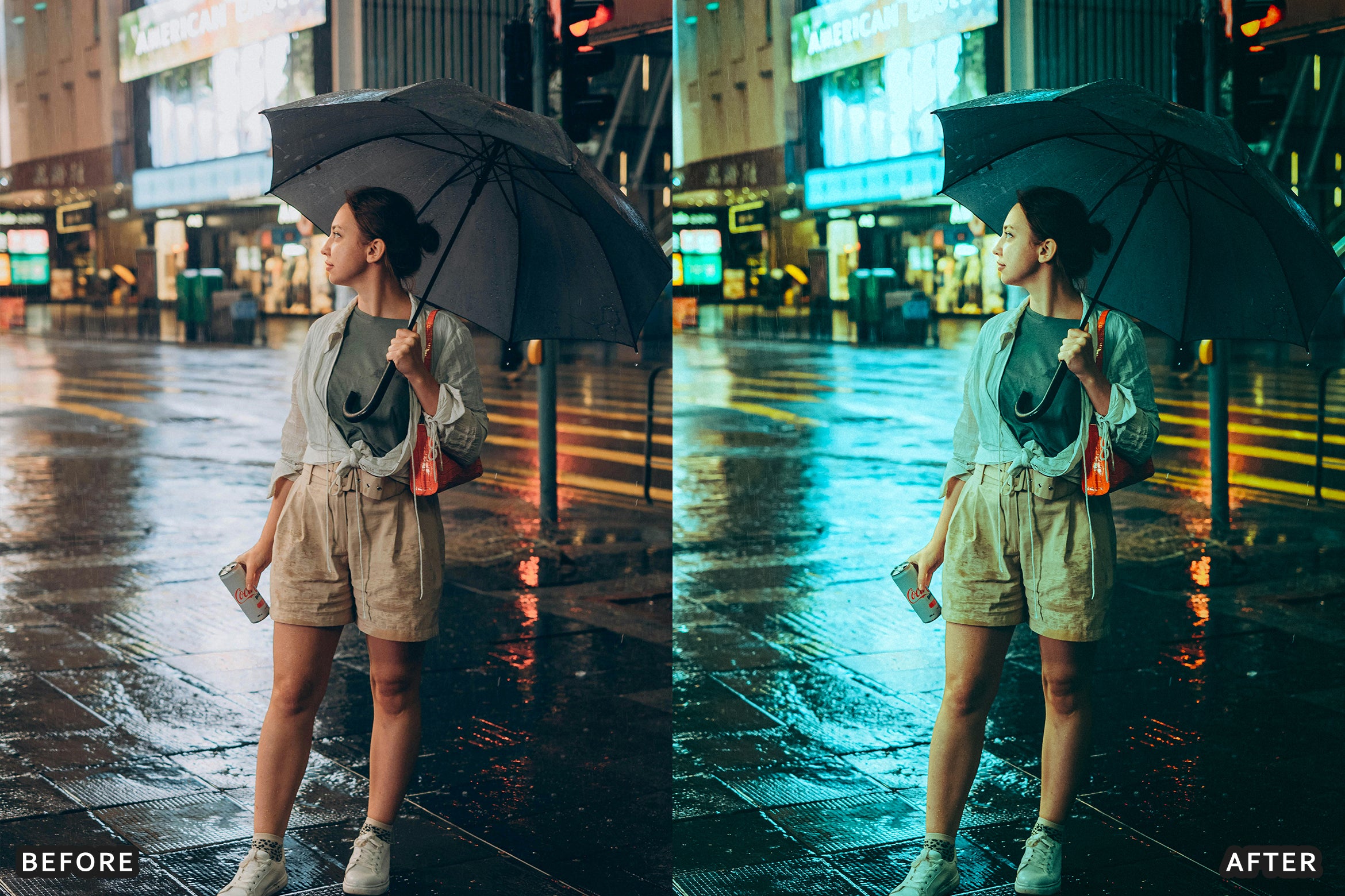 AI-Optimized Moody Rainy Day Lightroom Presets - Lightroom Presets - by AAA Presets