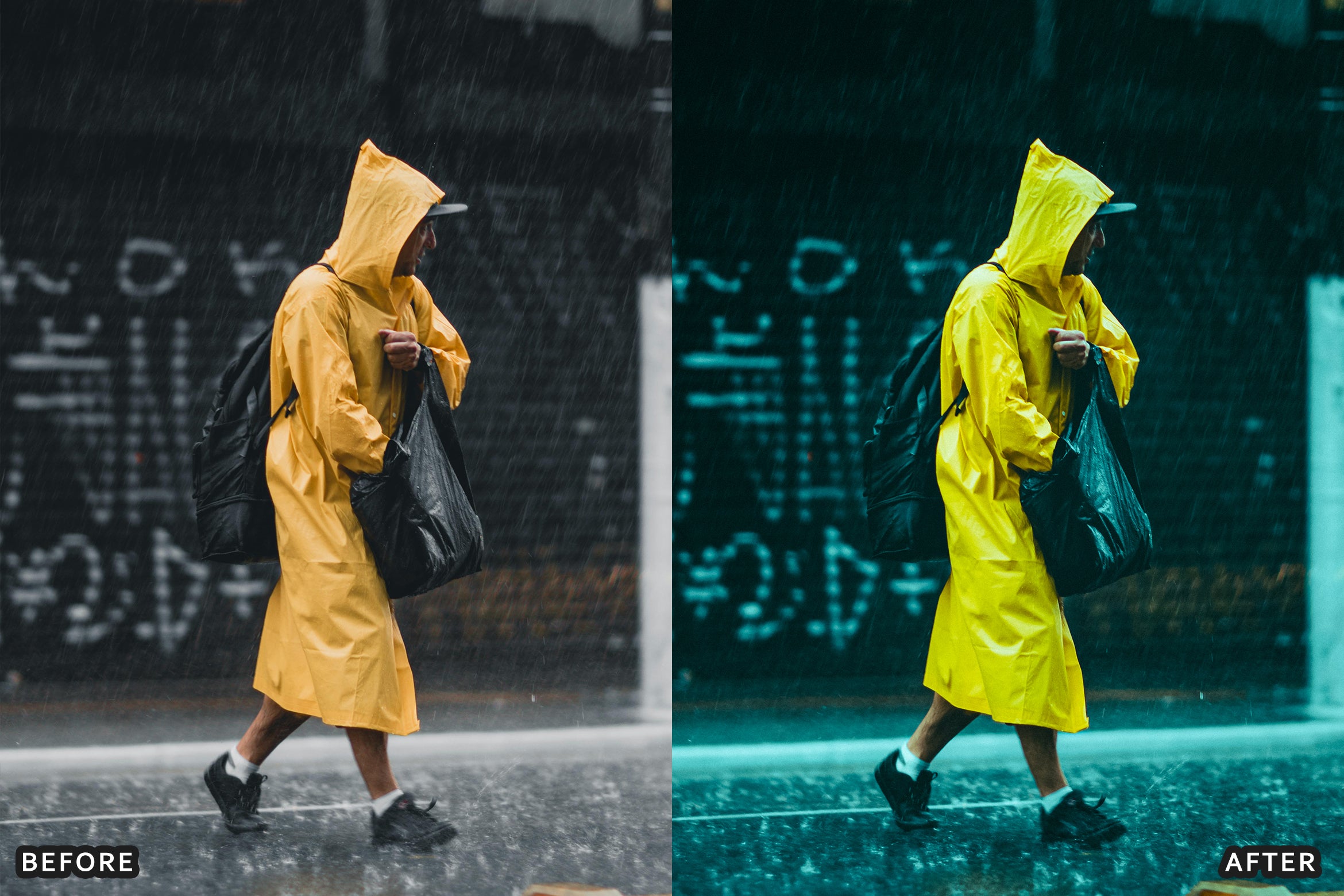 AI-Optimized Moody Rainy Day Lightroom Presets - Lightroom Presets - by AAA Presets