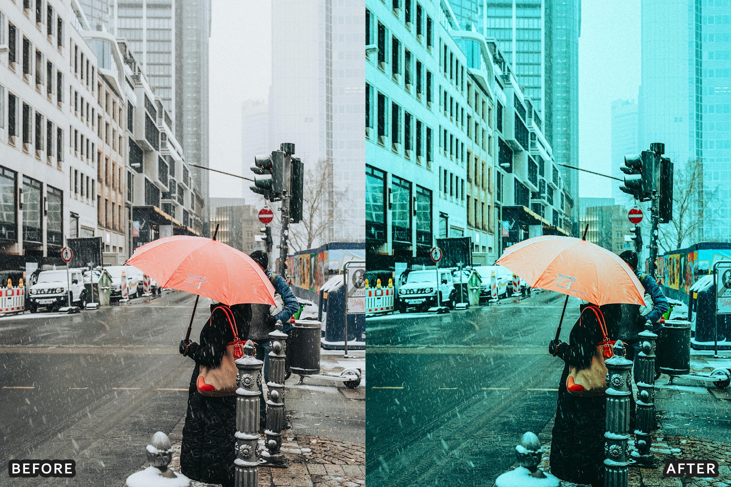 AI-Optimized Moody Rainy Day Lightroom Presets - Lightroom Presets - by AAA Presets