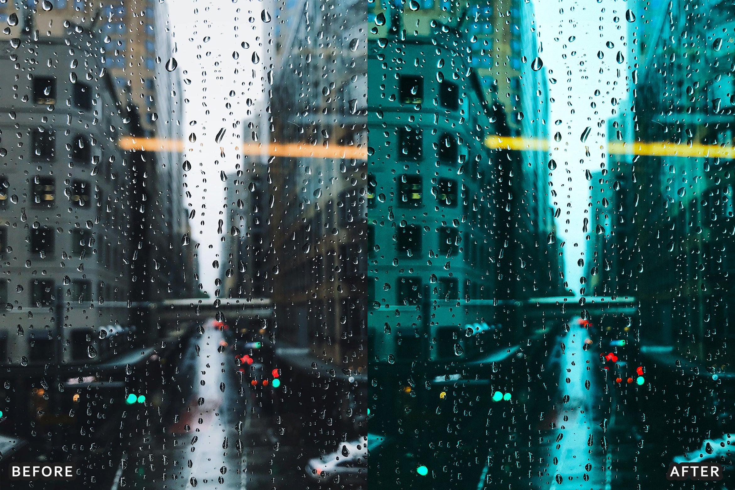 AI-Optimized Moody Rainy Day Lightroom Presets - Lightroom Presets - by AAA Presets