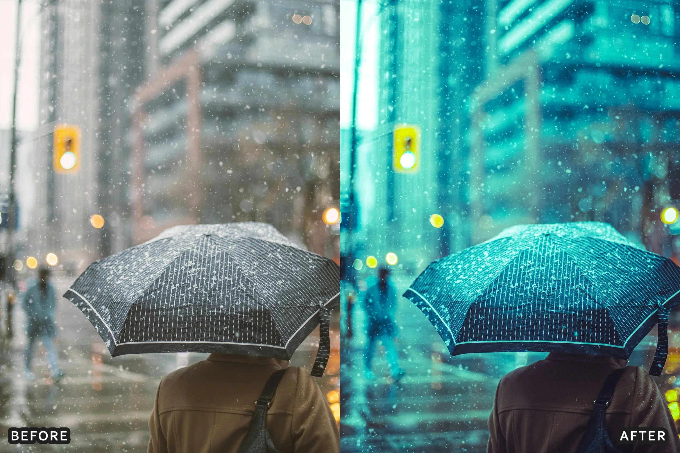 AI-Optimized Moody Rainy Day Lightroom Presets - Lightroom Presets - by AAA Presets