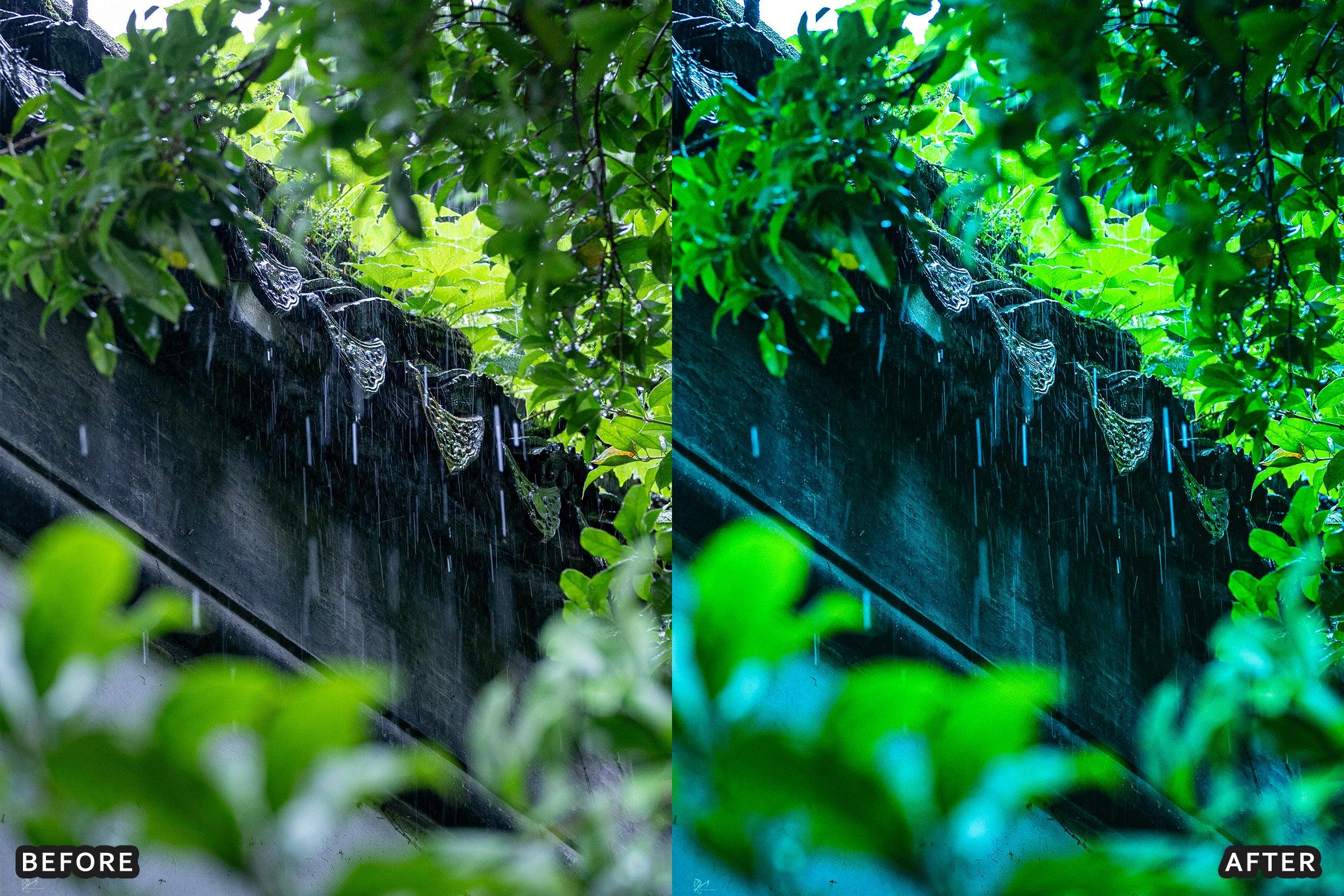 AI-Optimized Moody Rainy Day Lightroom Presets - Lightroom Presets - by AAA Presets