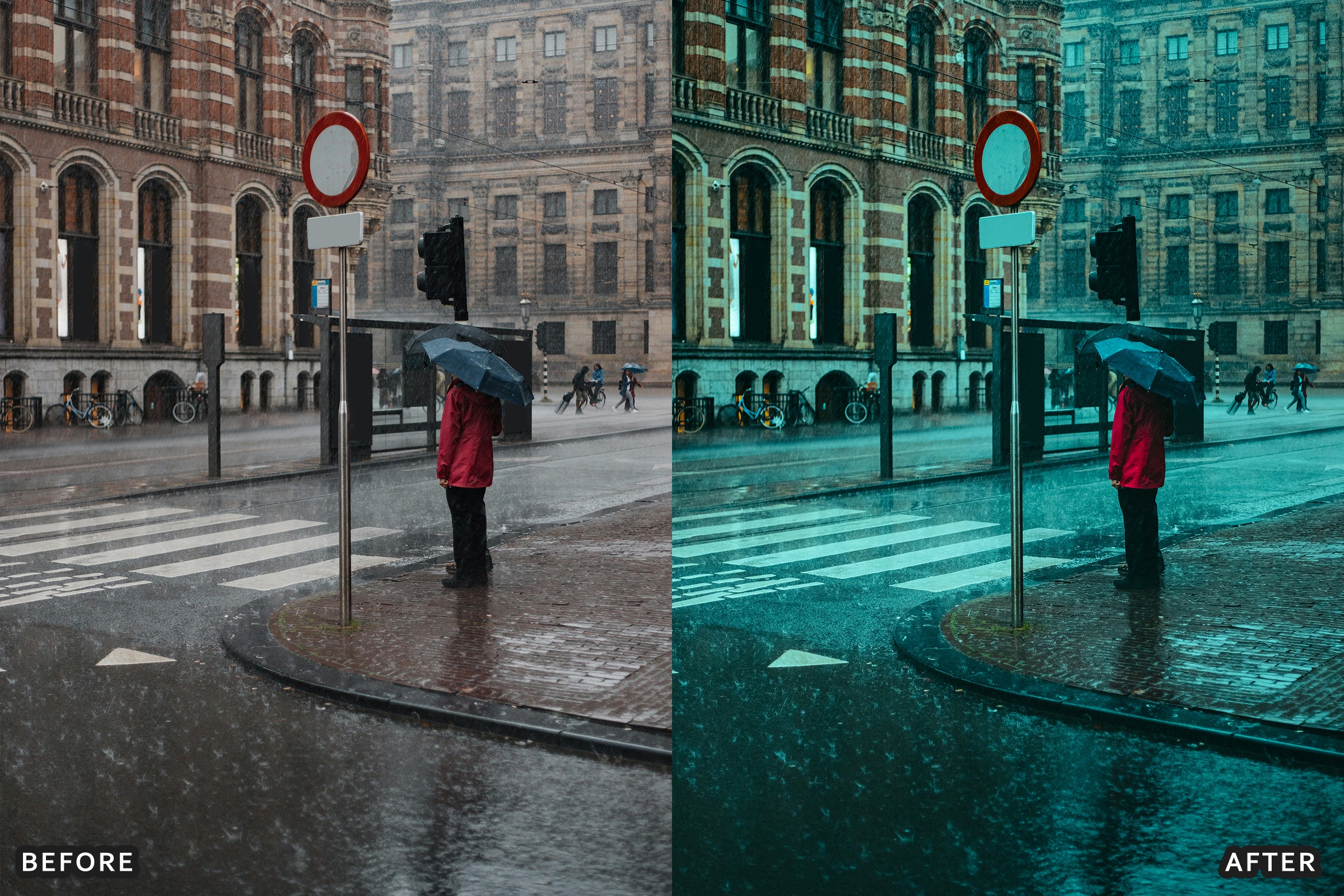 AI-Optimized Moody Rainy Day Lightroom Presets - Lightroom Presets - by AAA Presets