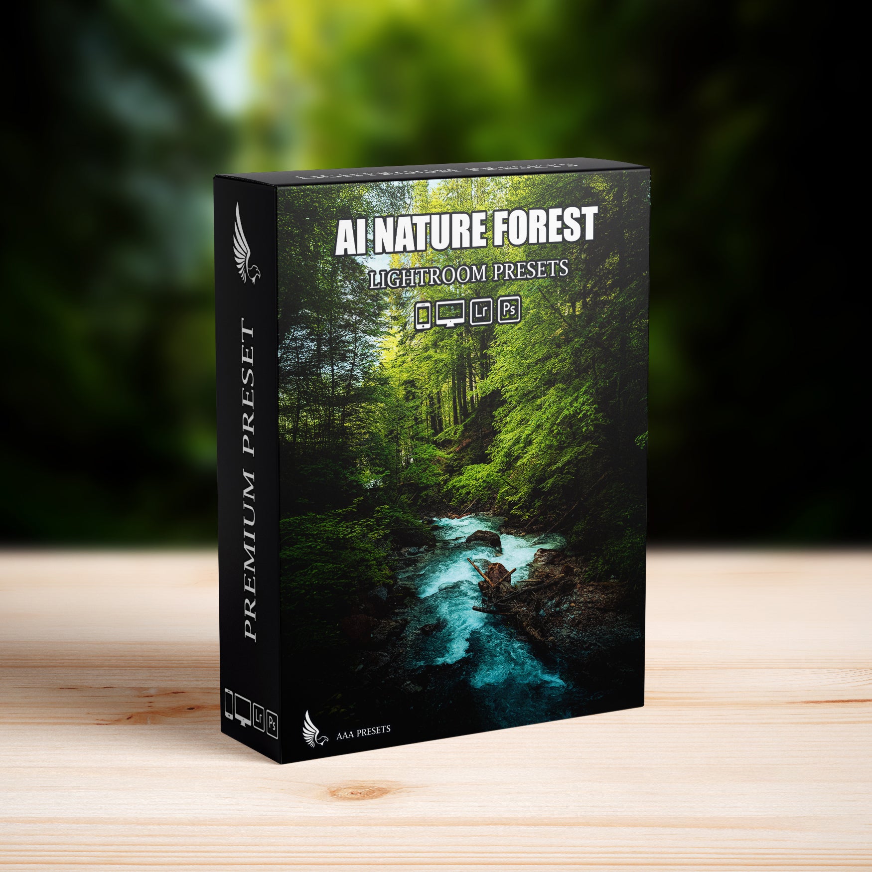 AI-Optimized Nature Forest Lightroom Presets - Lightroom Presets - by AAA Presets