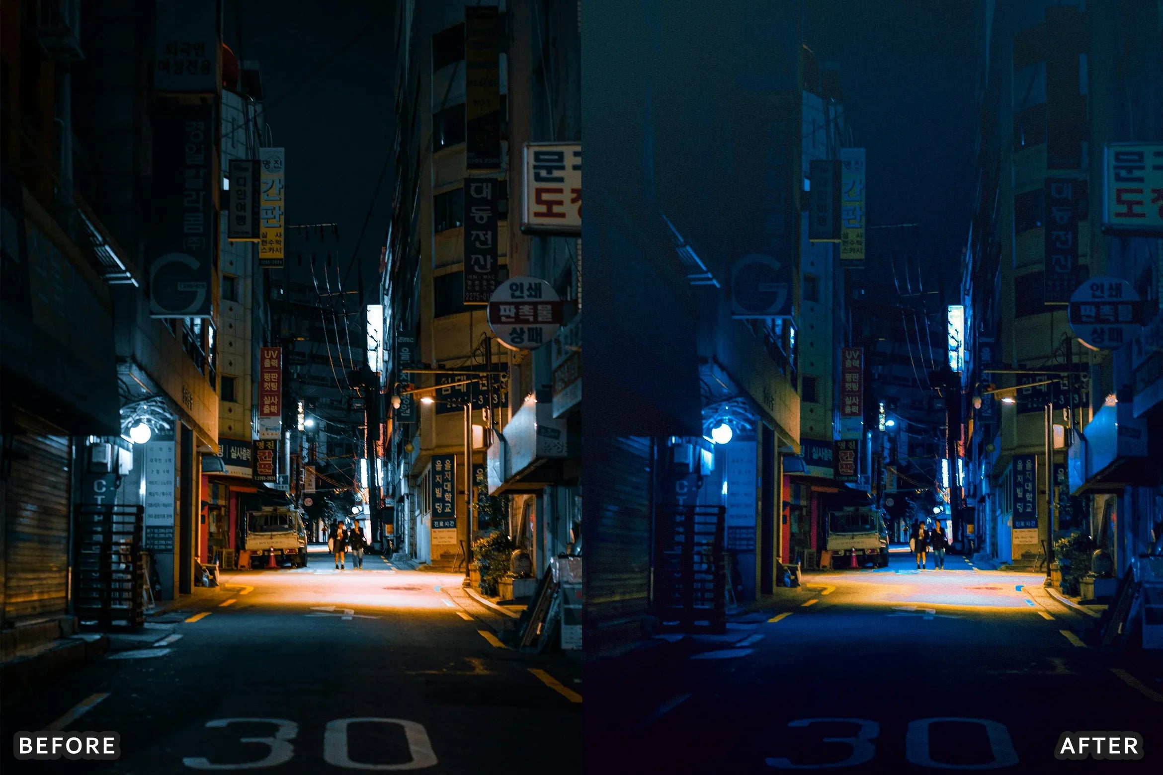 AI-Optimized Neon Street Lightroom Presets - Lightroom Presets - by AAA Presets