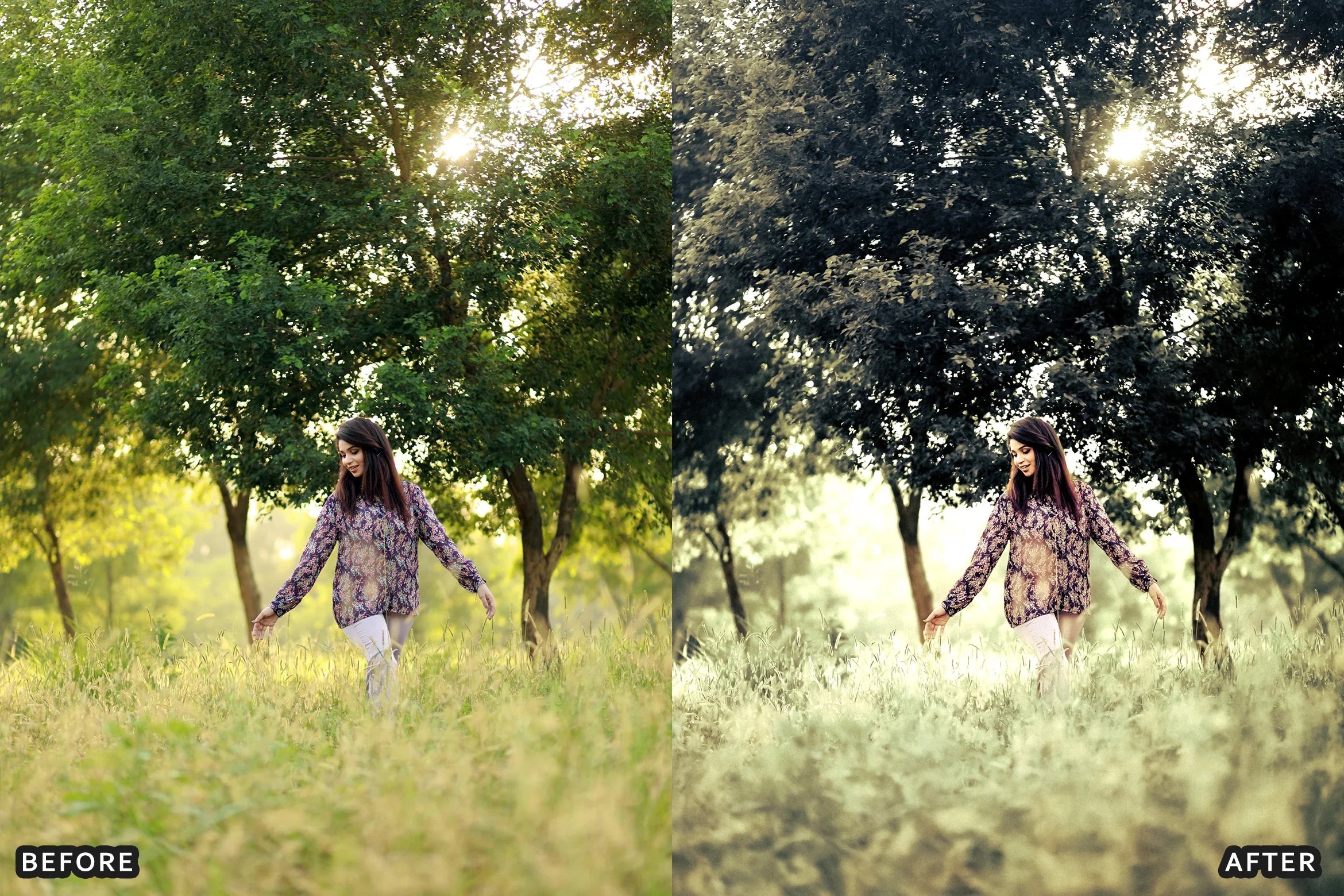 AI-Optimized Overcast Glow Lightroom Presets