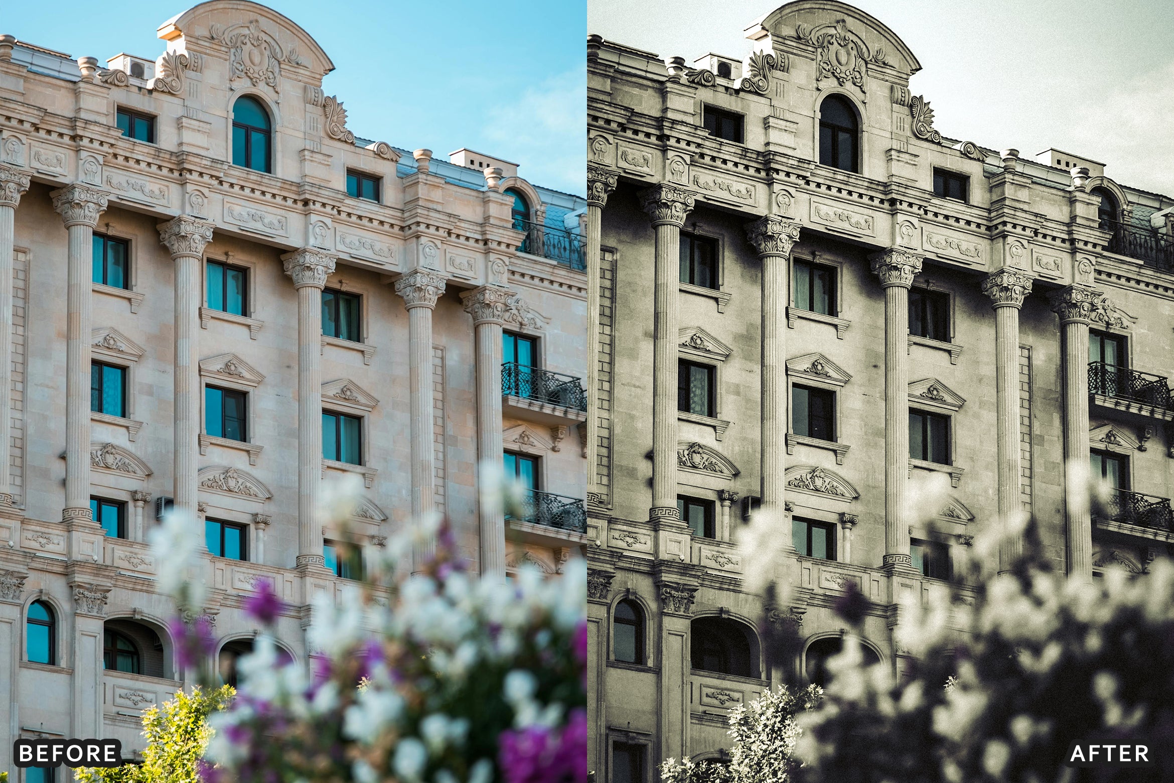 AI-Optimized Rich Black and White Lightroom Presets - Lightroom Presets - by AAA Presets