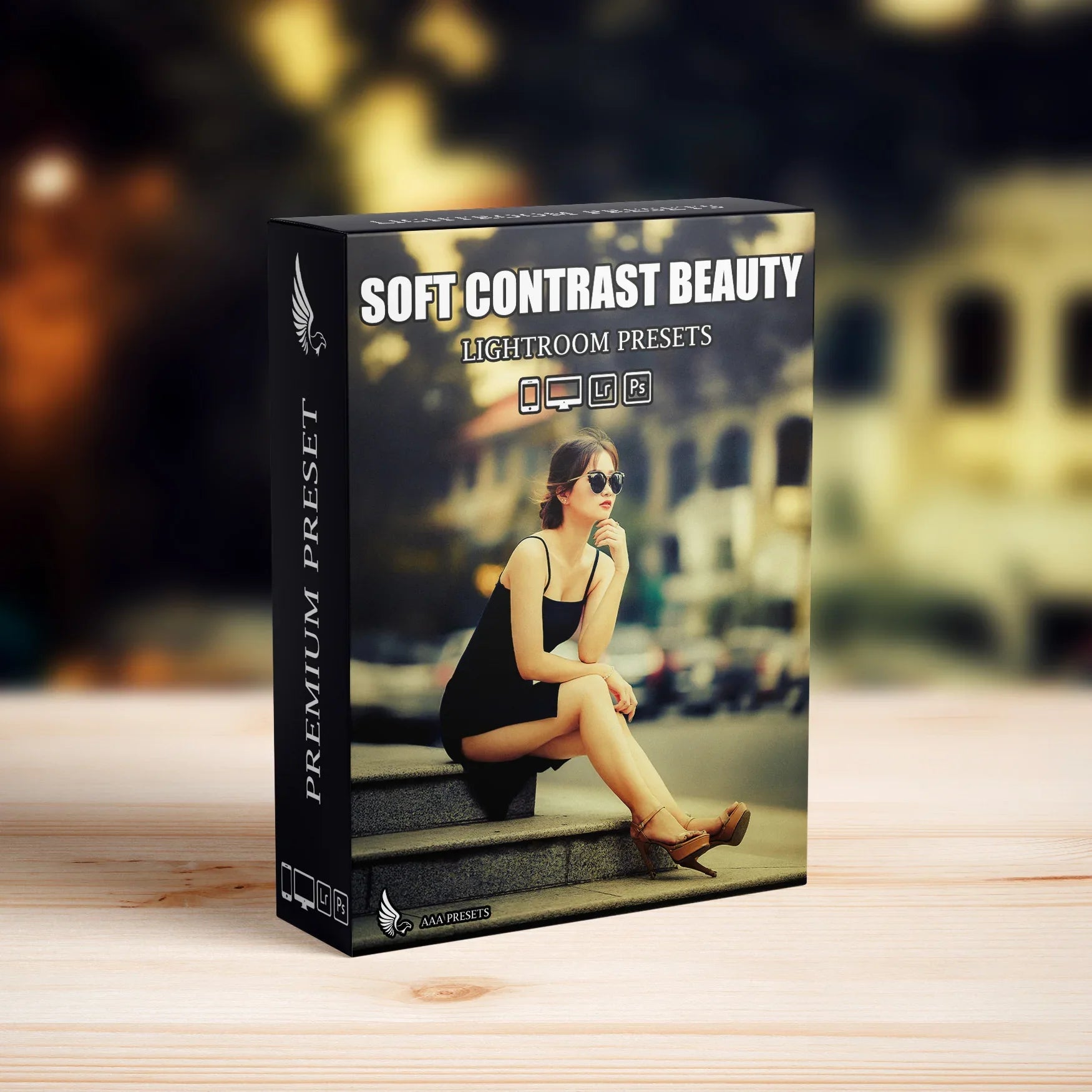 AI-Optimized Soft Cinematic Contrast Beauty Lightroom Presets - Lightroom Presets - by AAA Presets
