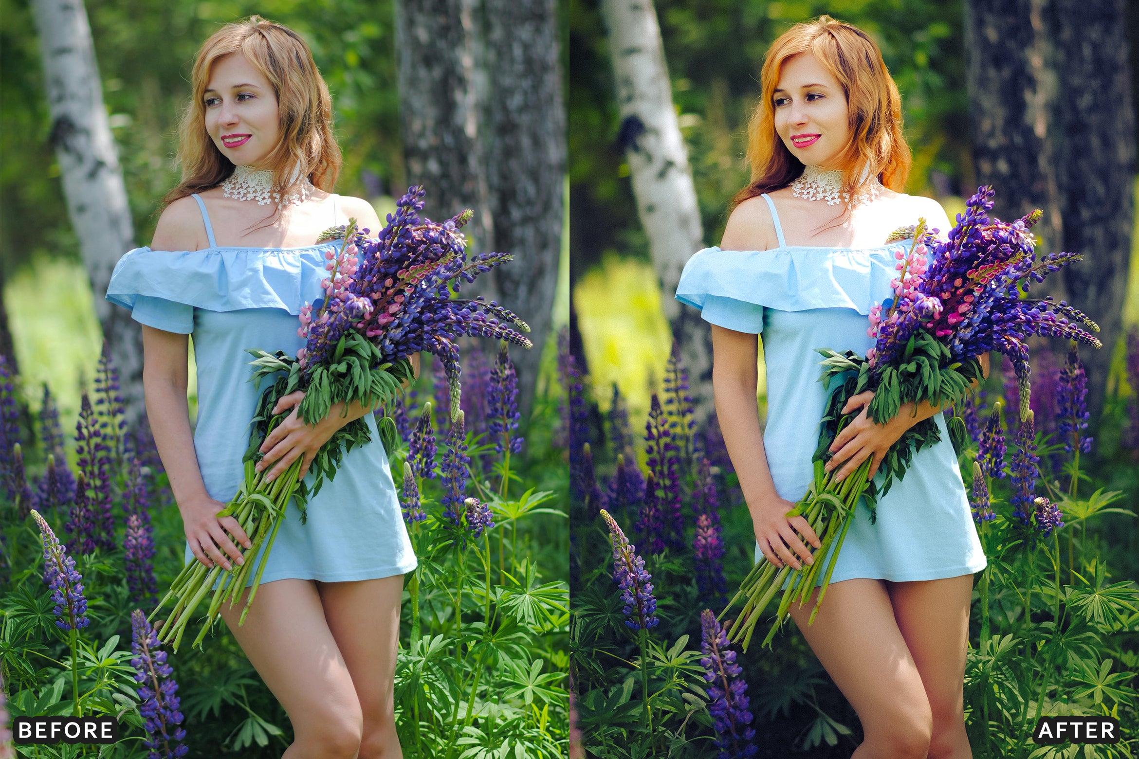 AI-Optimized Sunlight Petals Lightroom Presets - Lightroom Presets - by AAA Presets