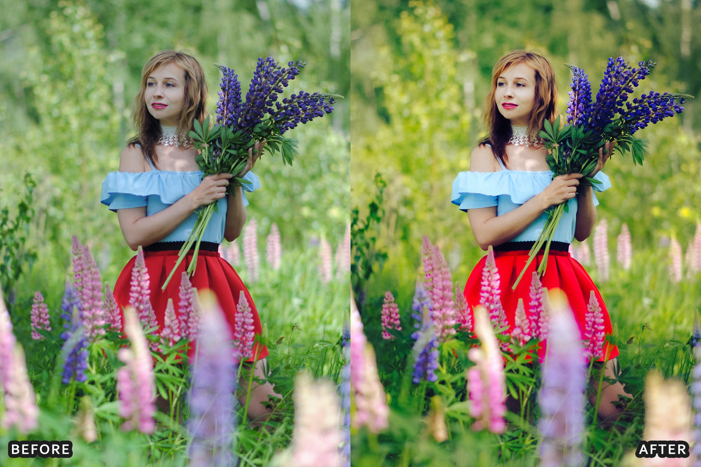 AI-Optimized Sunlight Petals Lightroom Presets - Lightroom Presets - by AAA Presets