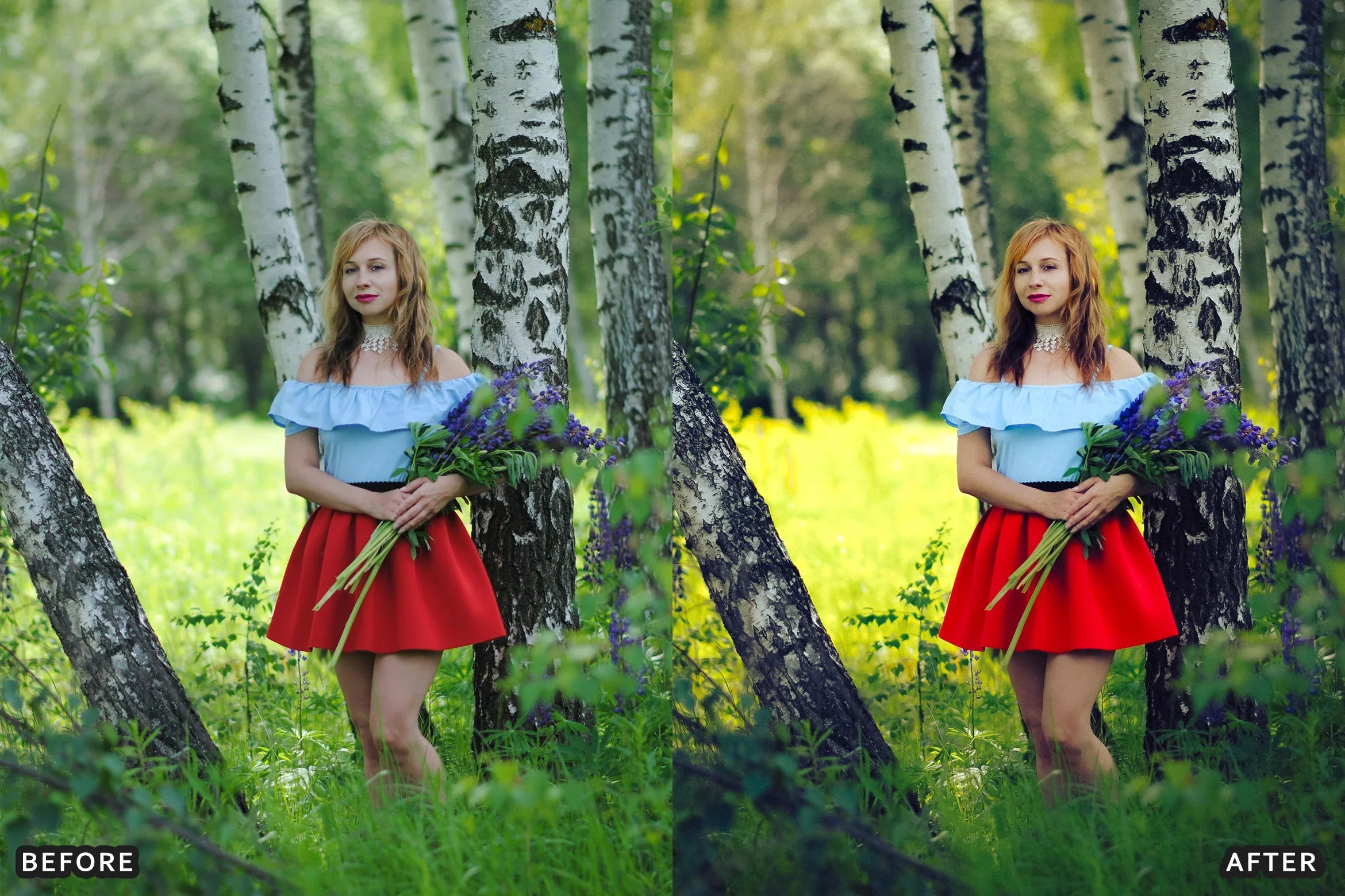AI-Optimized Sunlight Petals Lightroom Presets - Lightroom Presets - by AAA Presets