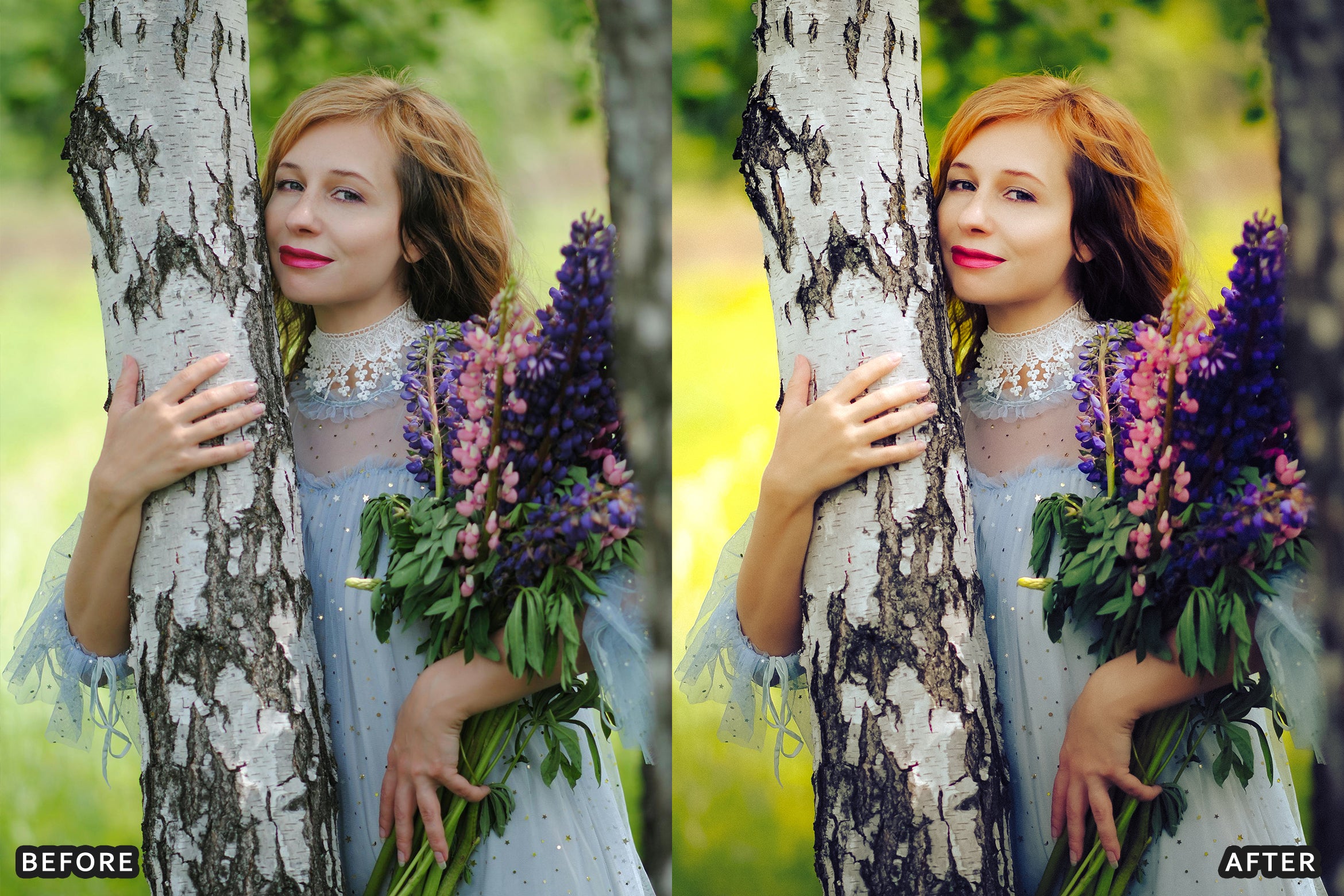 AI-Optimized Sunlight Petals Lightroom Presets - Lightroom Presets - by AAA Presets